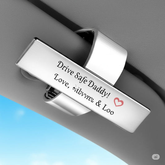 "Drive Safe Daddy" Visor Clip: A Loving Reminder & How to Personalize It
