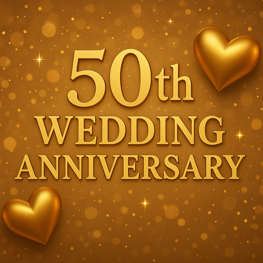 Celebrating 50 Golden Years: What Do You Give for a 50th Wedding Anniversary?