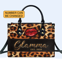 Glamma - Bolso de mano de piel personalizado - MM09