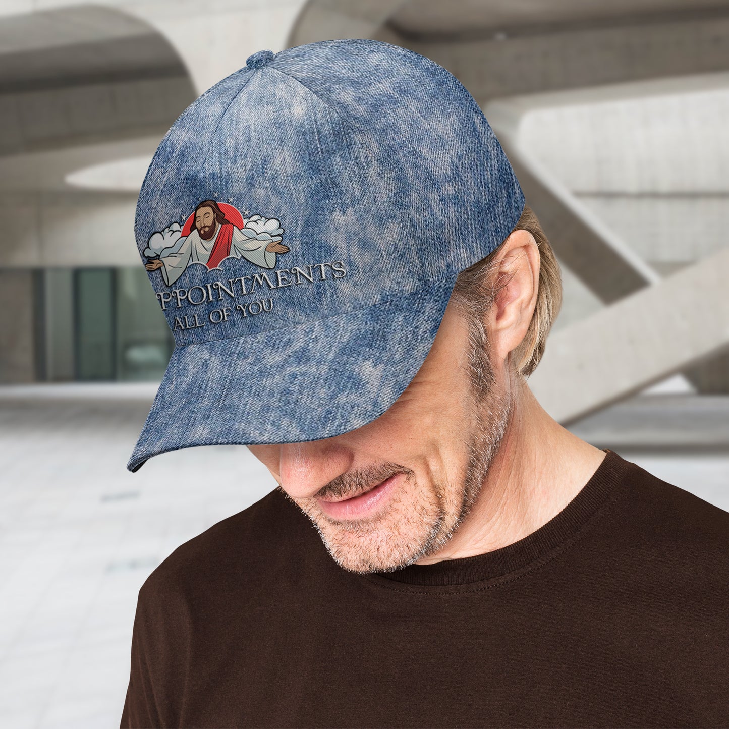 DÉCEPTION POUR VOUS TOUS - Casquette de baseball personnalisée, imprimé intégral - HS056_BAC