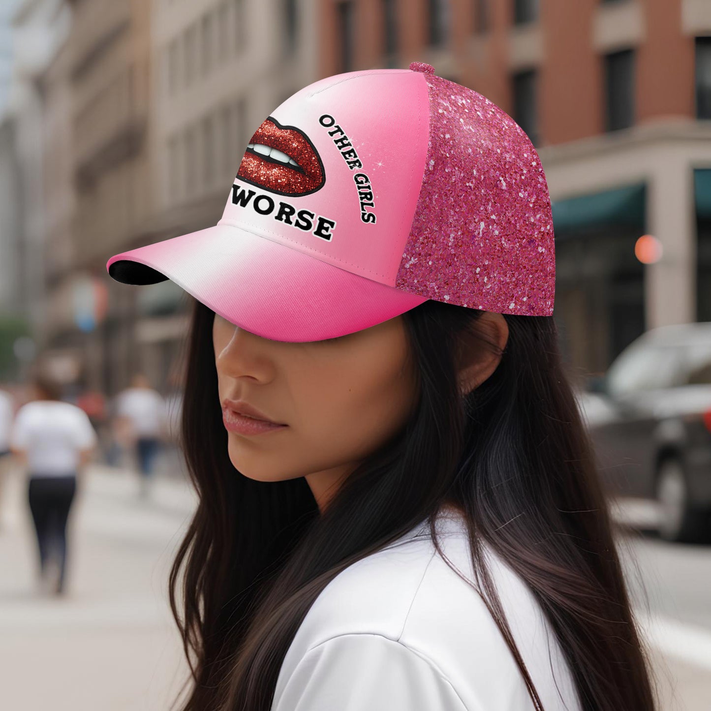 I'm Not Like Other Girls. I'm Worse - Personalized Custom Hat, All Over Print Baseball Cap - DG027_BAC