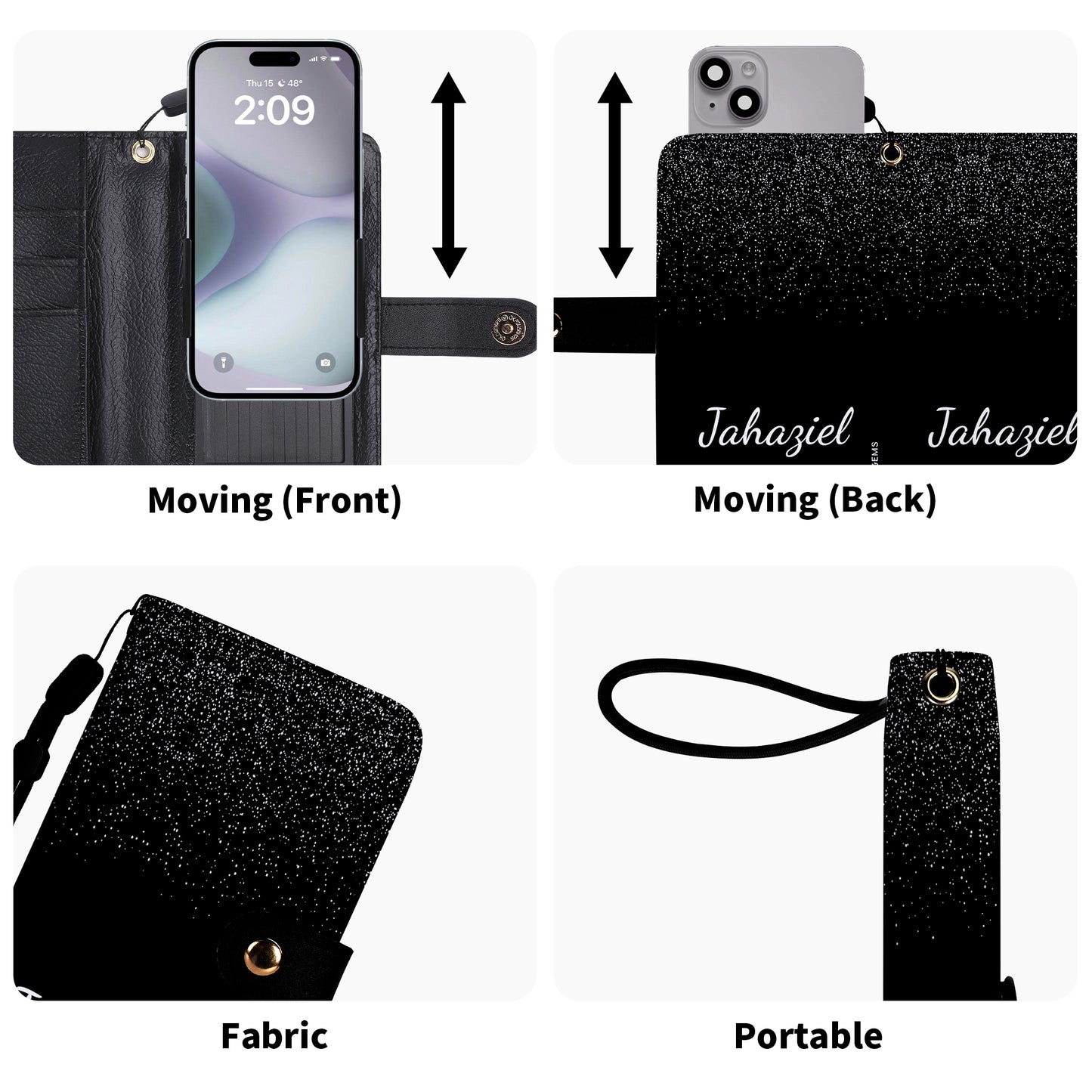 Essential - Phone Leather Wallet - A001_PW