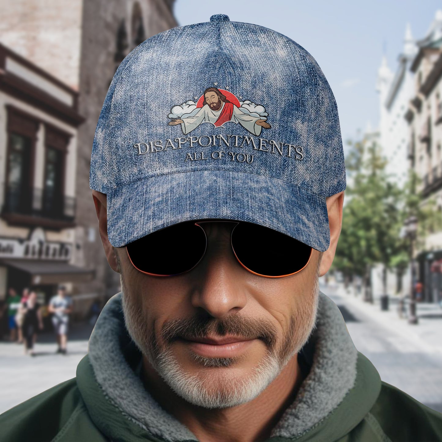 DÉCEPTION POUR VOUS TOUS - Casquette de baseball personnalisée, imprimé intégral - HS056_BAC