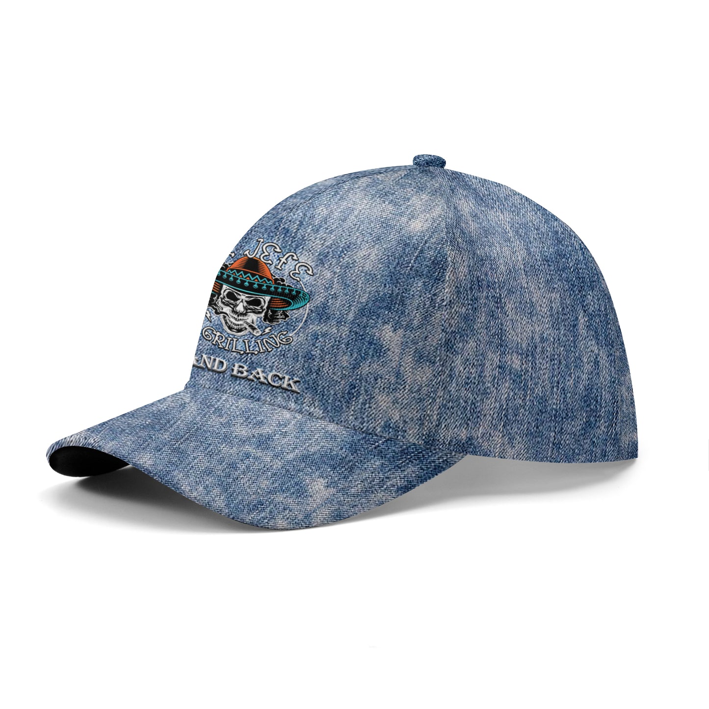 EL JEFE - Casquette de baseball personnalisée, imprimé intégral - HS057_BAC