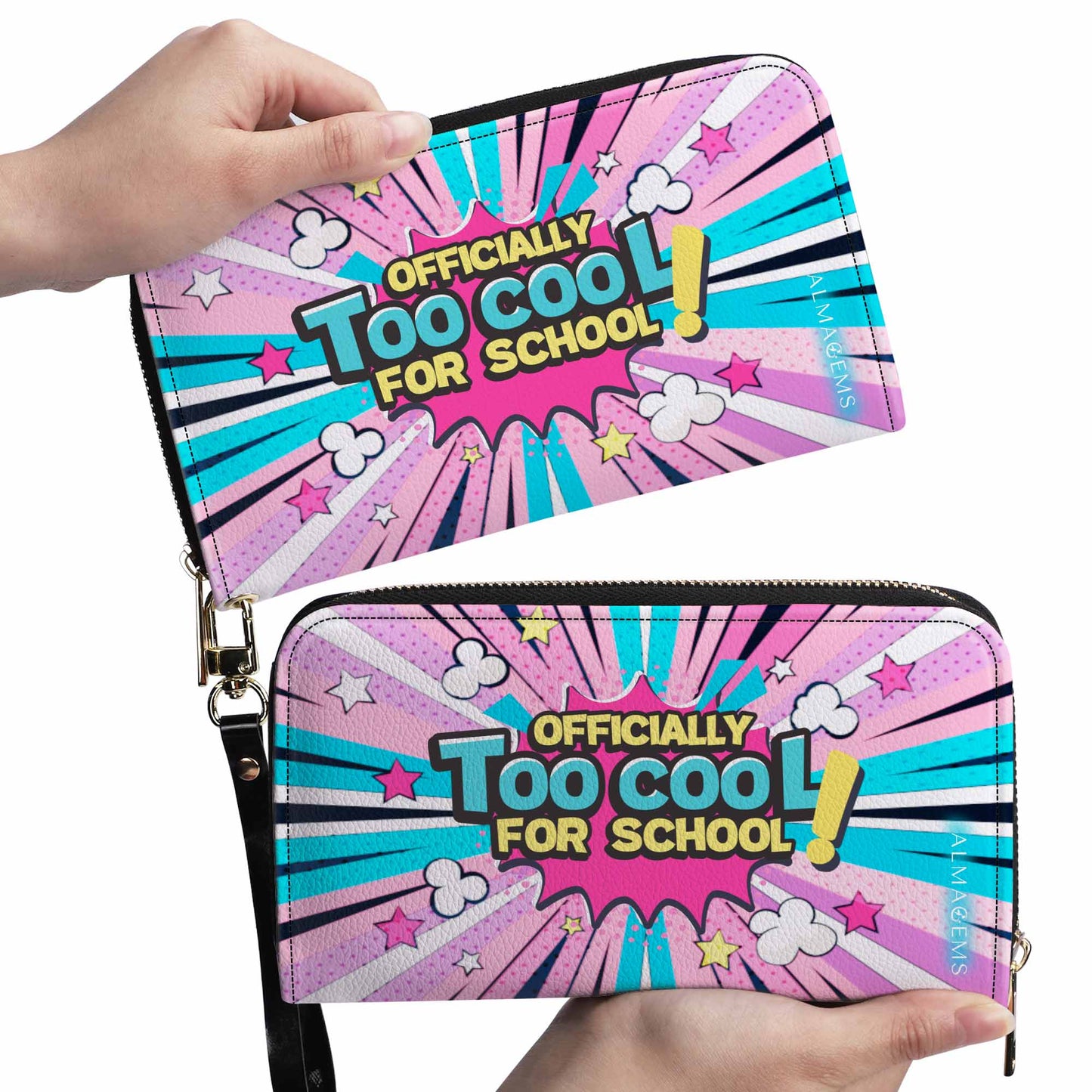 Trop cool pour l'école - Portefeuille en cuir pour femme - WW07