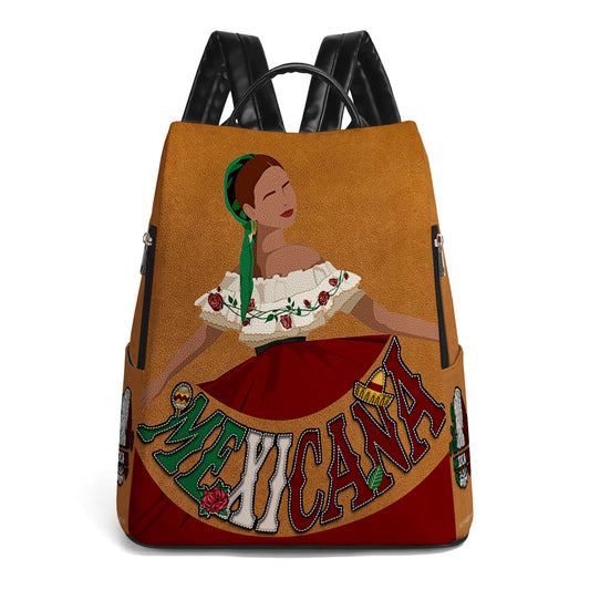 MEXICANA - Sac à dos en cuir personnalisé - BP_MX10