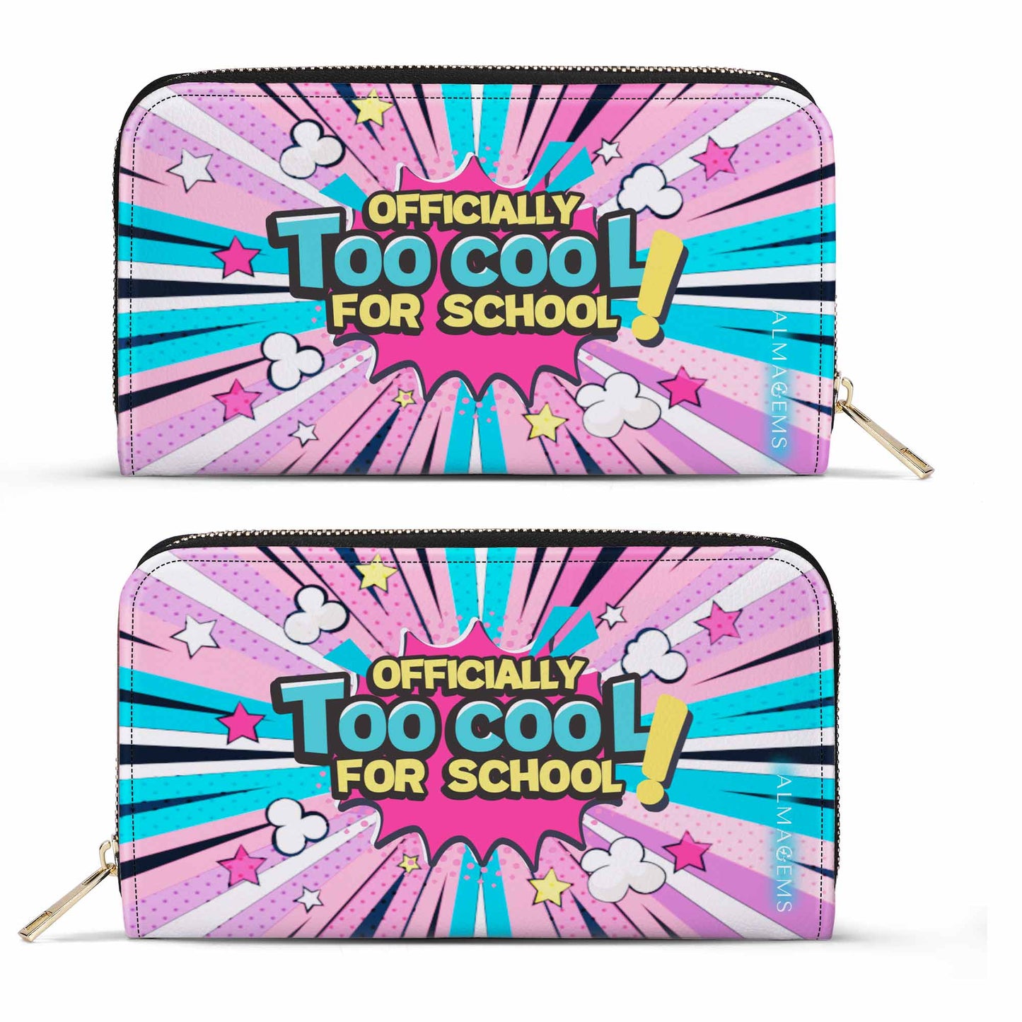 Trop cool pour l'école - Portefeuille en cuir pour femme - WW07