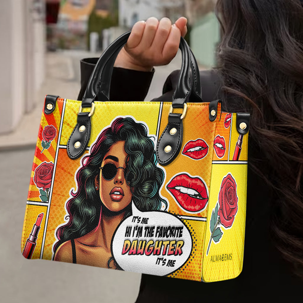La Fille Préférée - Sac à main en cuir personnalisé - FM012_HB