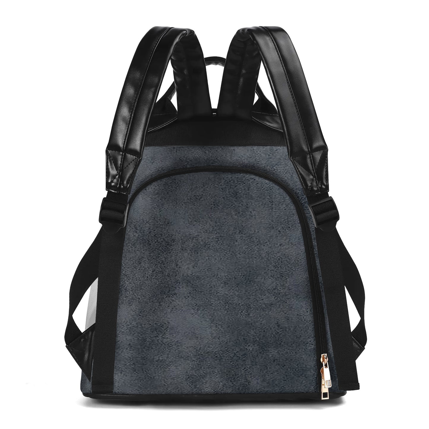 The Cat Father - Personalized Custom Leather BackPack - BP_CAT09