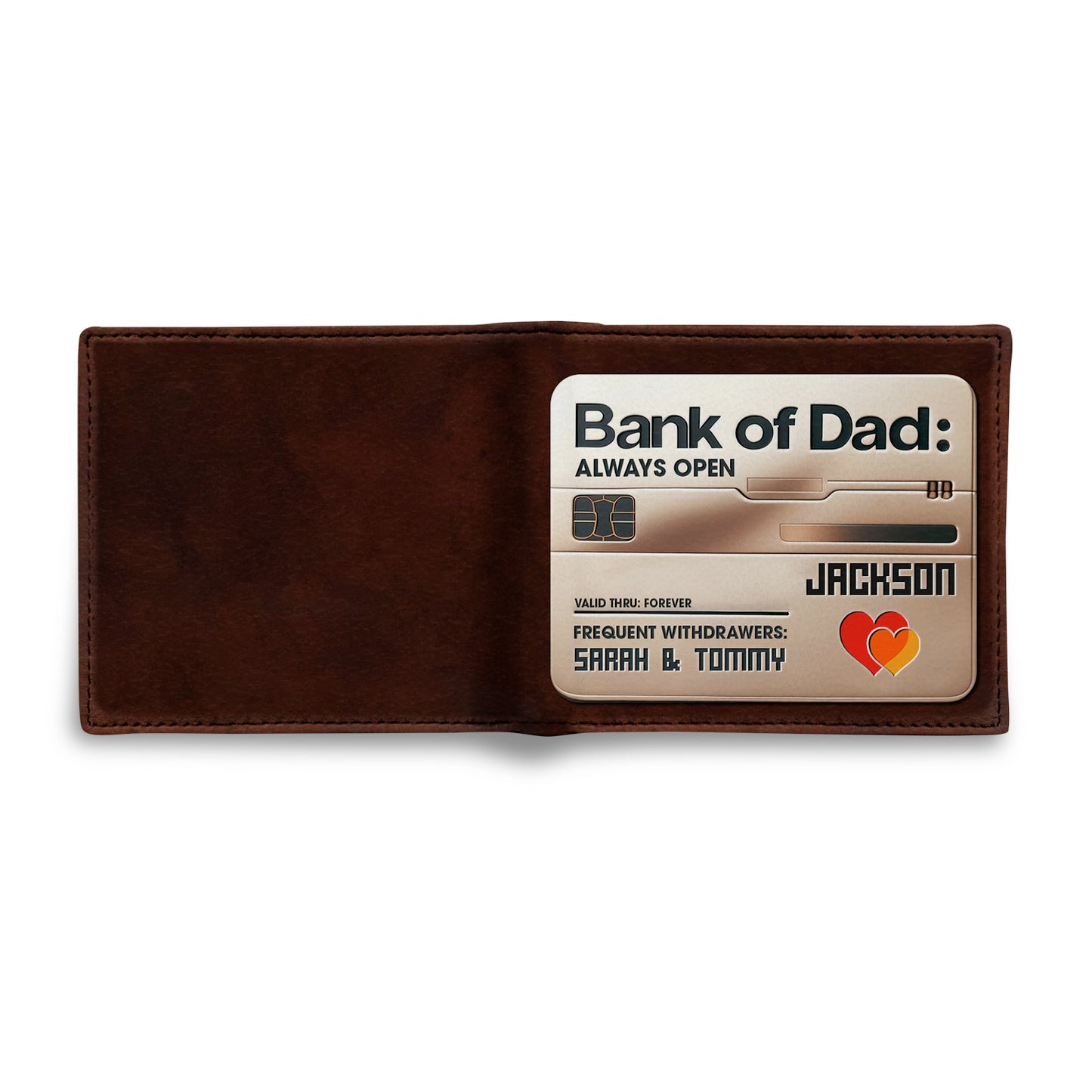 Bank Of Dad - Men's Leather Wallet - MW31