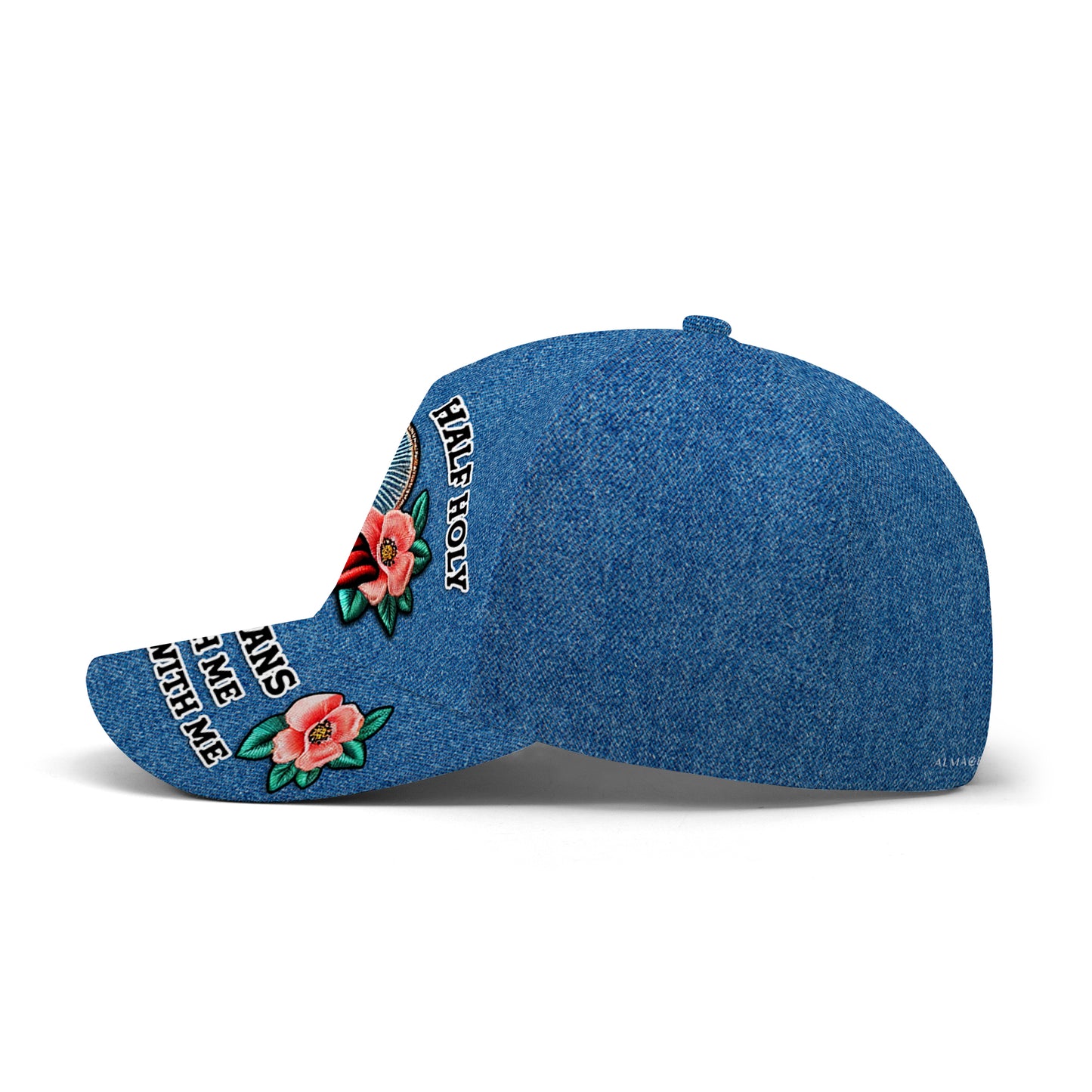 Casquette de baseball personnalisée, demi-capuche, demi-sainte - DG012_BAC