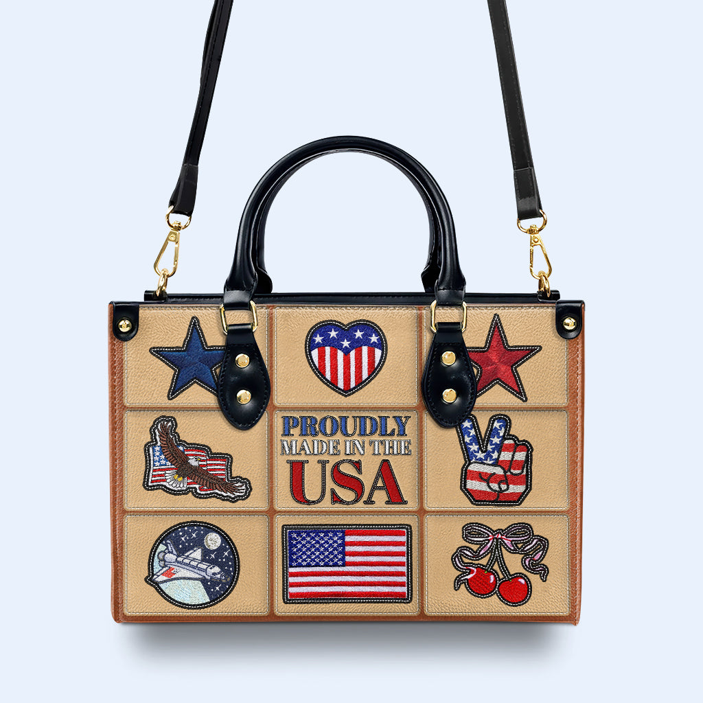 Proudly Made In The USA - Leather Handbag - IND18