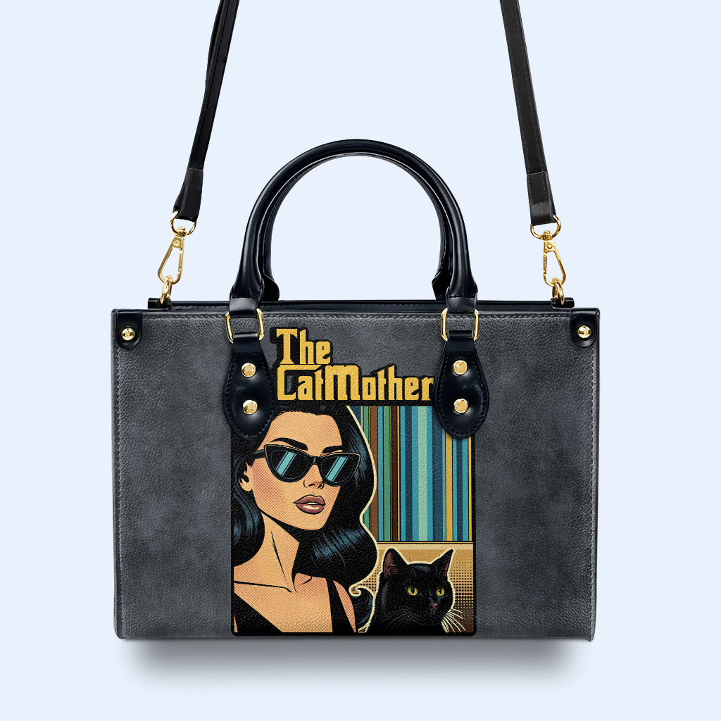 Personalice con arte y texto personalizados: su bolso de cuero exclusivo - QCUSTOM09