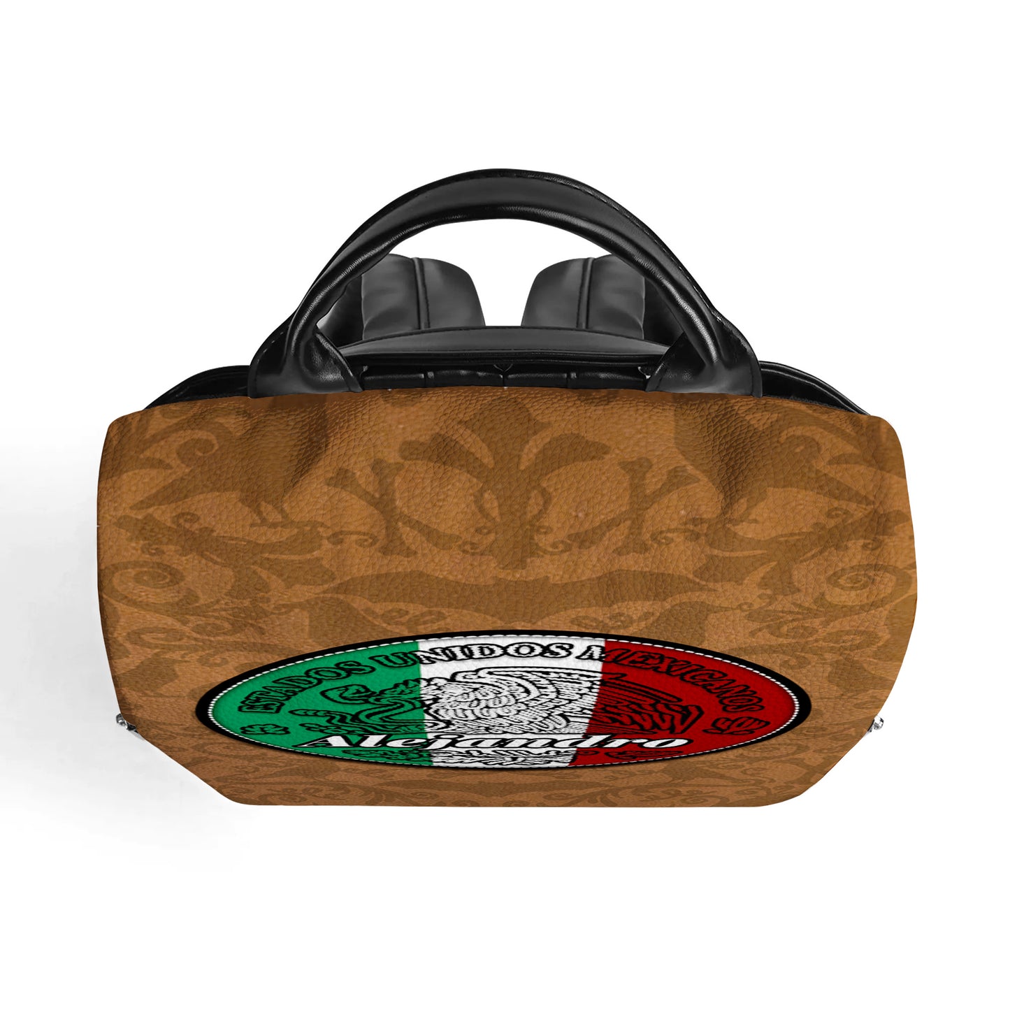 Estados Unidos Mexicanos - Personalized Custom Leather BackPack - BP_MX12