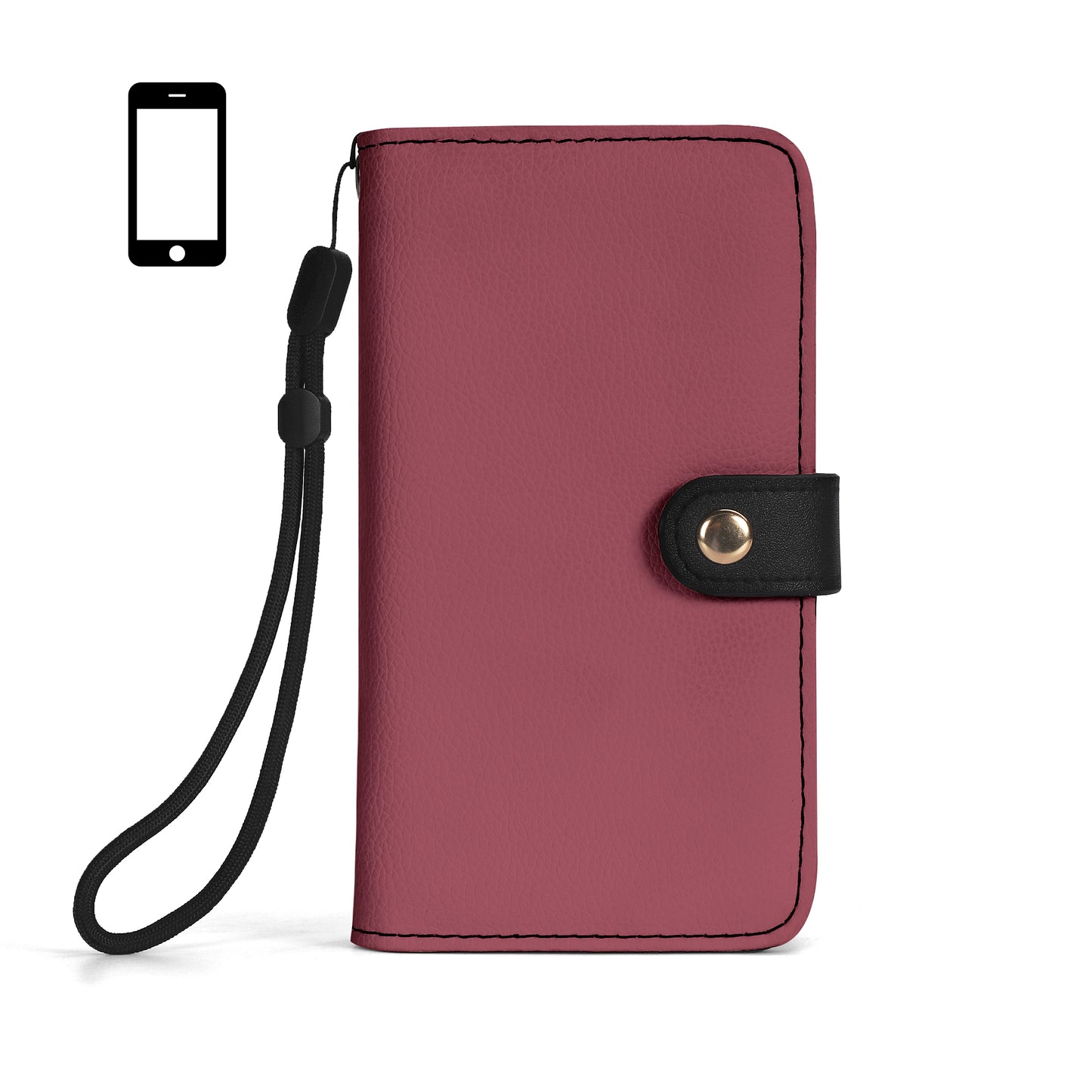 Essentiel - Portefeuille en cuir pour téléphone - A003_PW