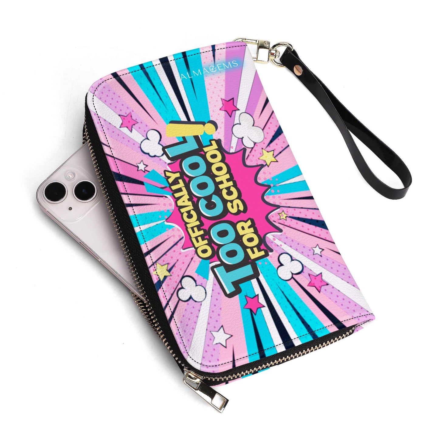Trop cool pour l'école - Portefeuille en cuir pour femme - WW07