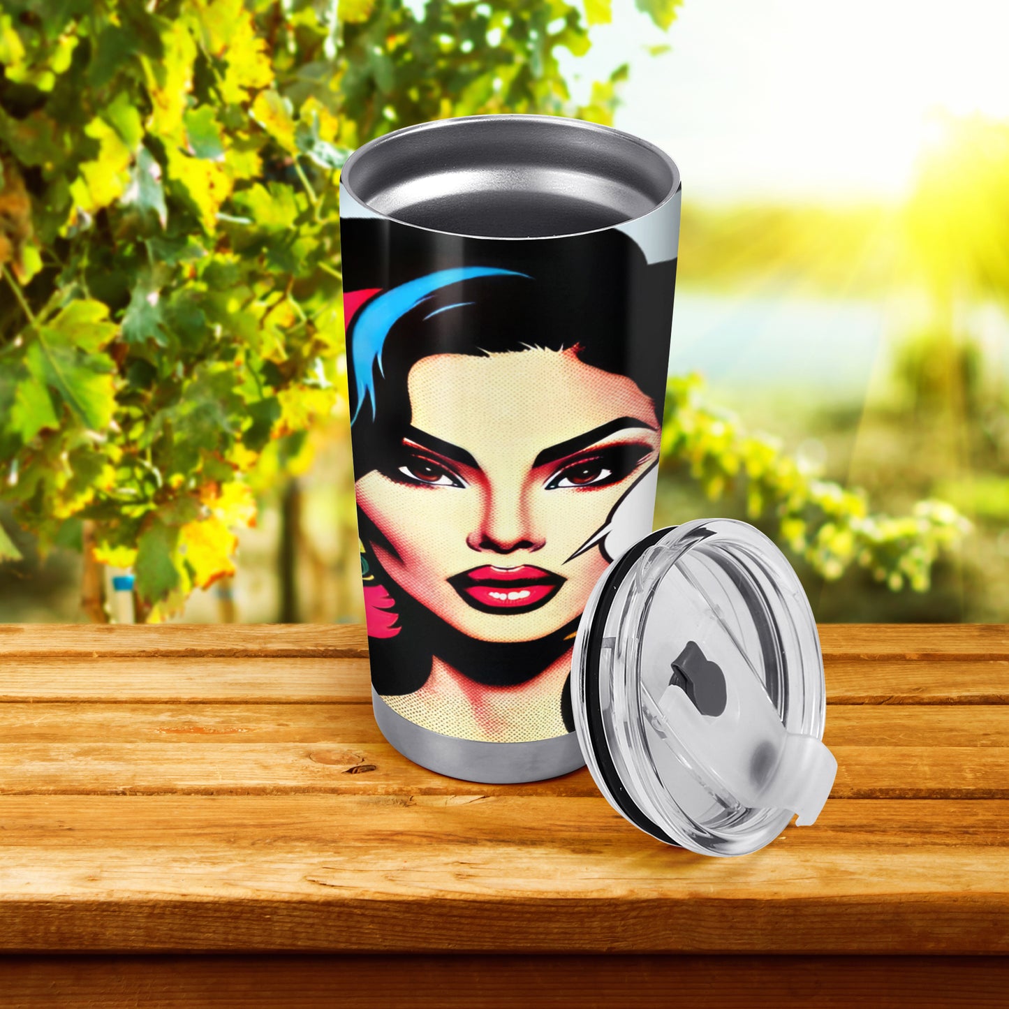 Je peux m'acheter des fleurs - Gobelet personnalisé en acier inoxydable 20 oz 30 oz - HG44TB