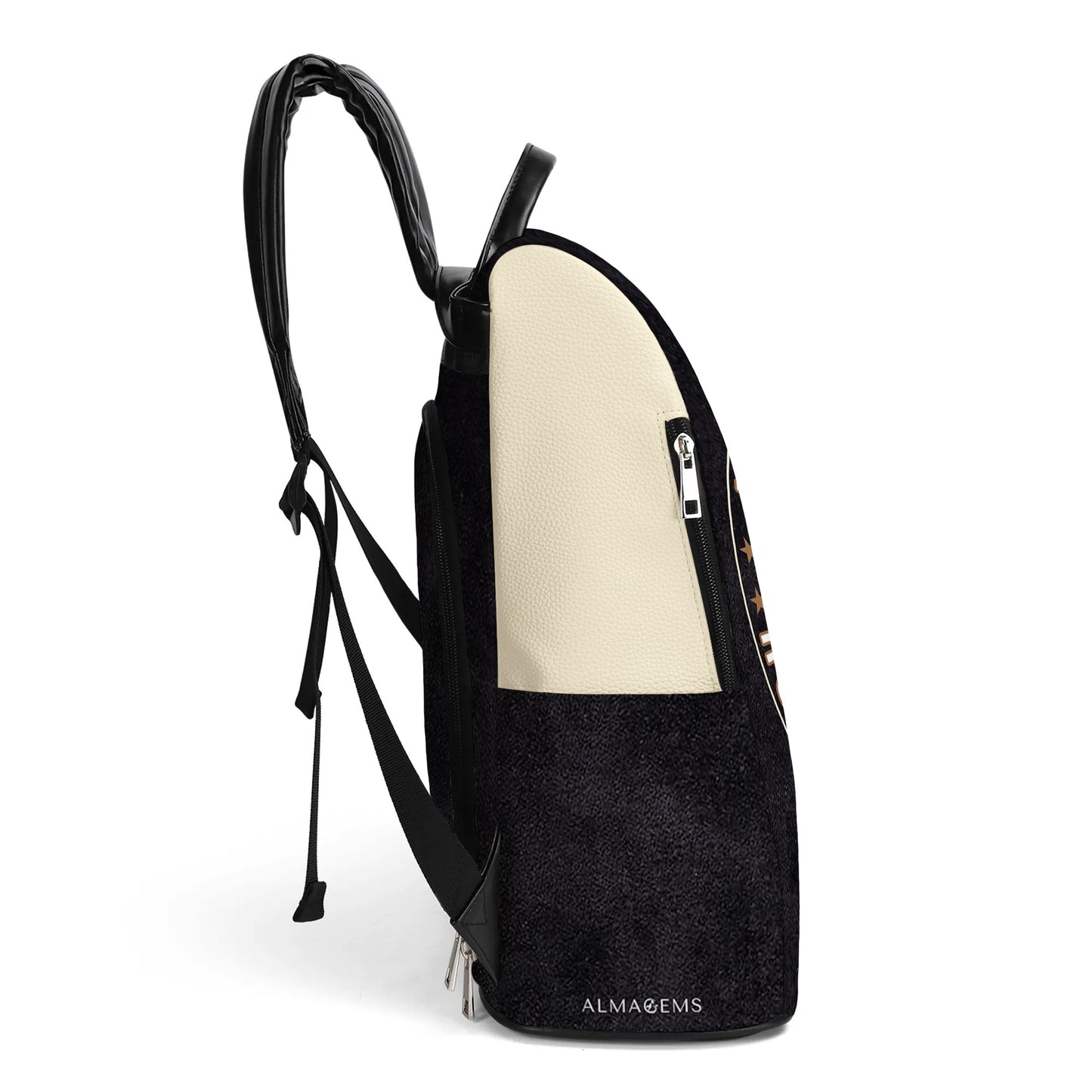 If It's Easy. It's Probably Not Pilates - Personalized Custom Leather BackPack - BP_FN06