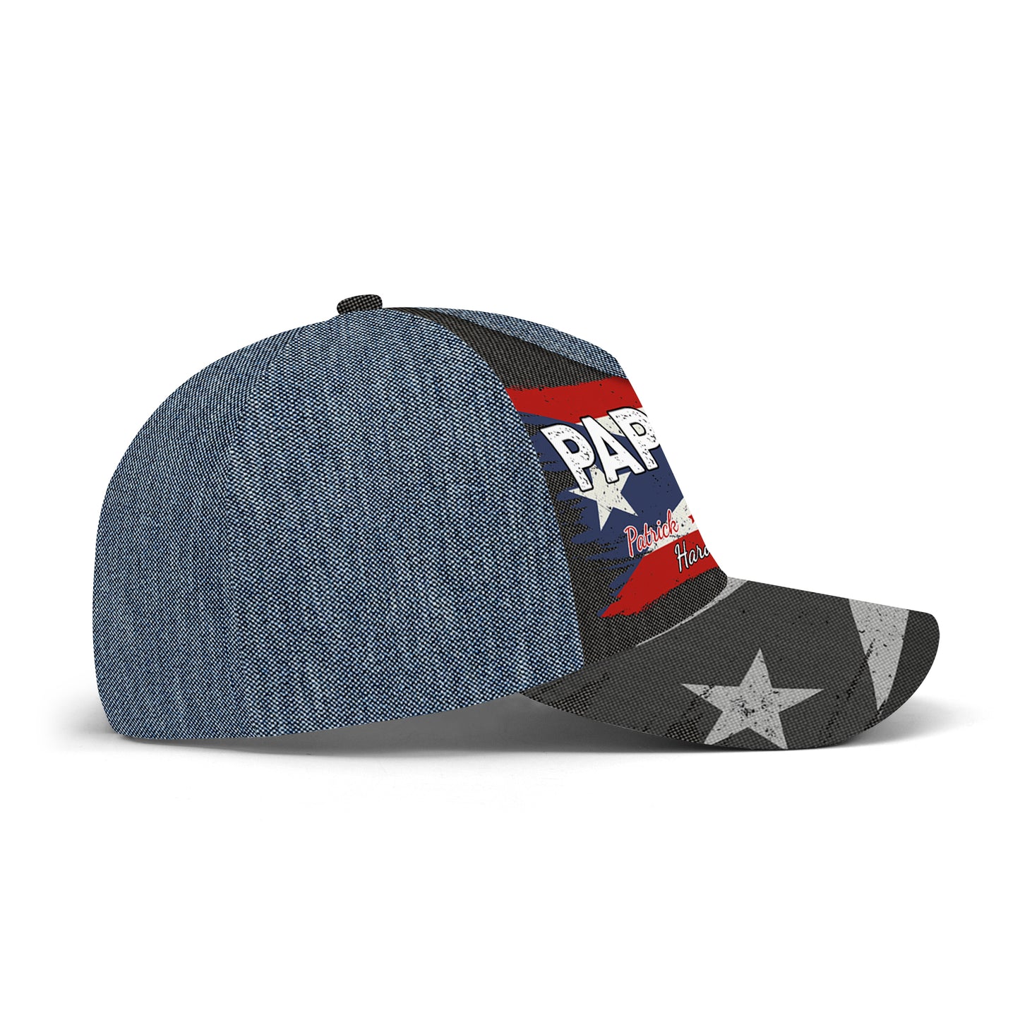 Fier d'être Boricua - Casquette de baseball personnalisée, imprimé intégral - LA036_BAC