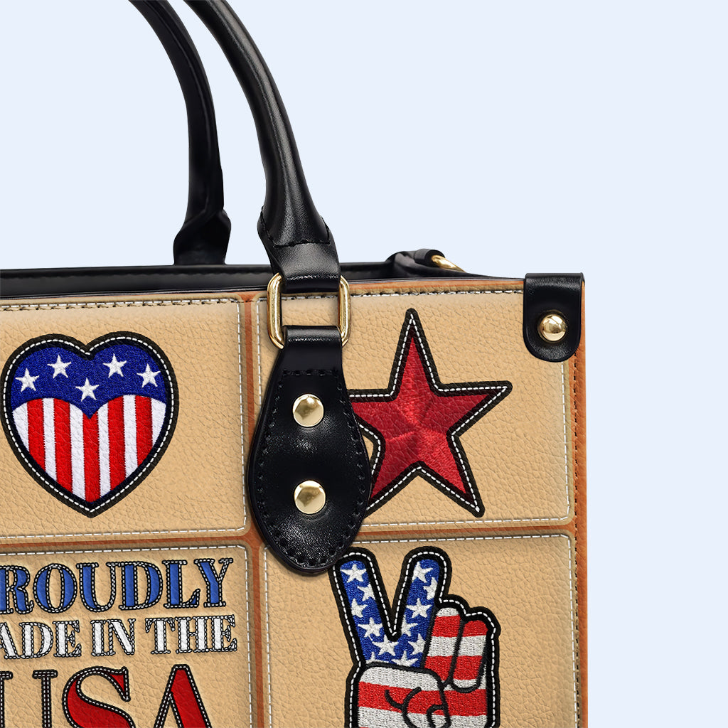 Proudly Made In The USA - Leather Handbag - IND18