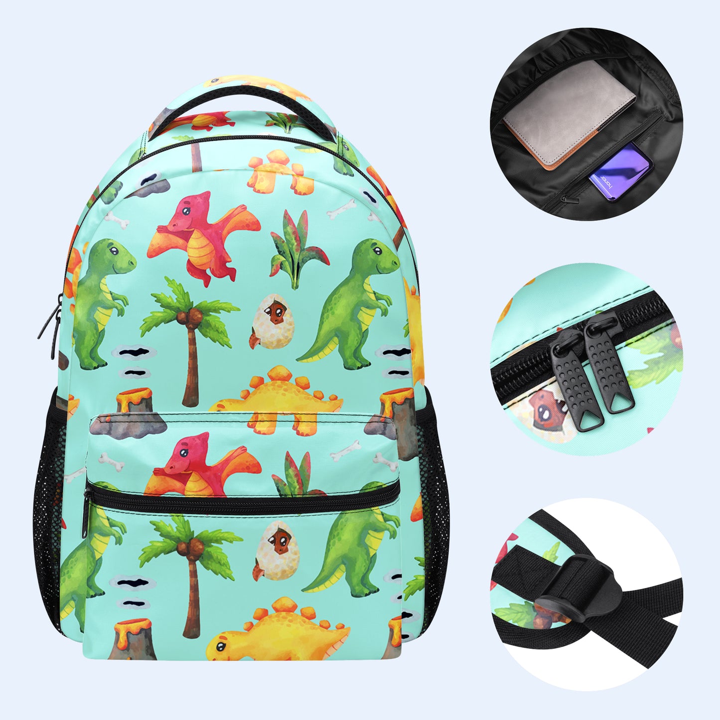 Dinosaure - Sac à dos personnalisé - AA023_CB