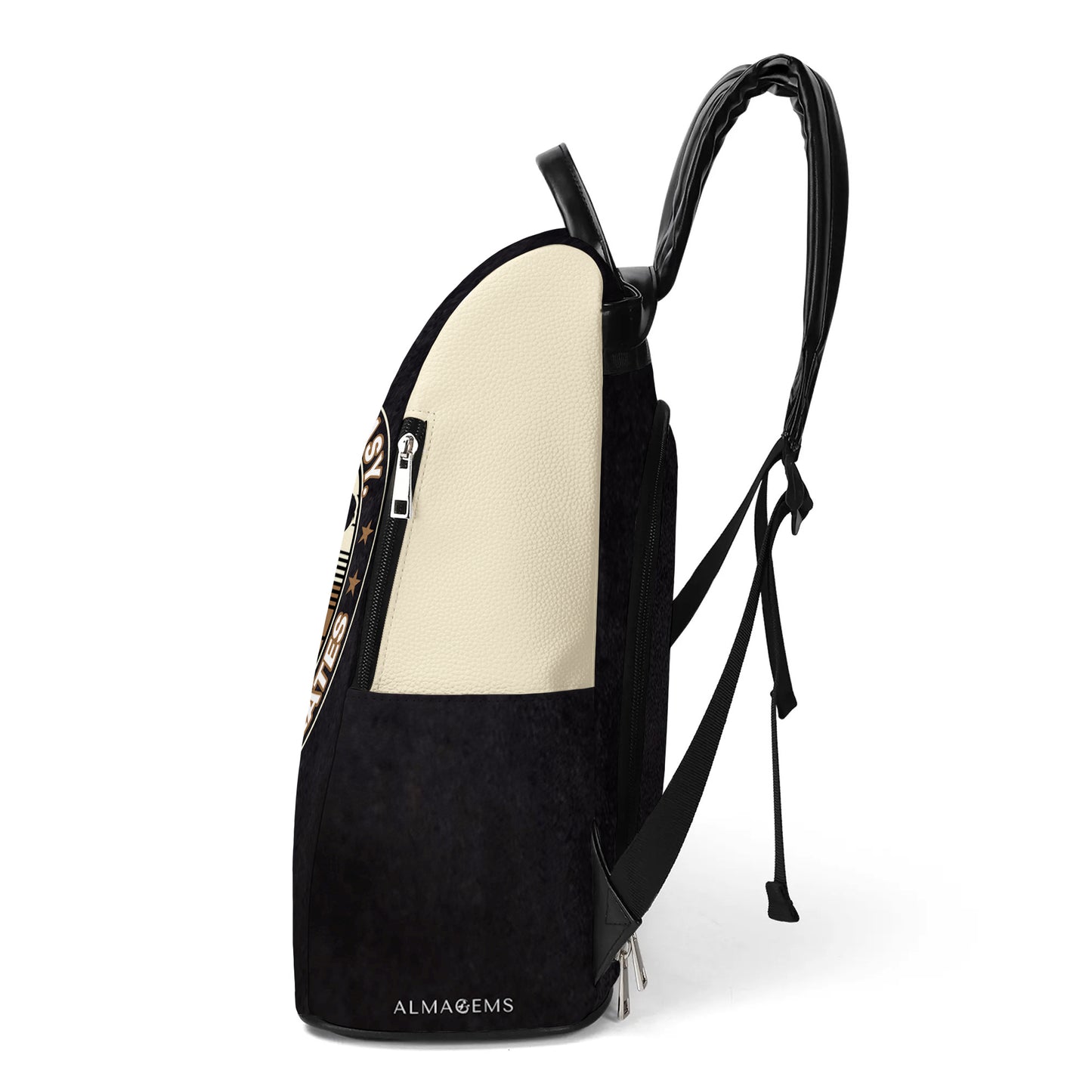 If It's Easy. It's Probably Not Pilates - Personalized Custom Leather BackPack - BP_FN06