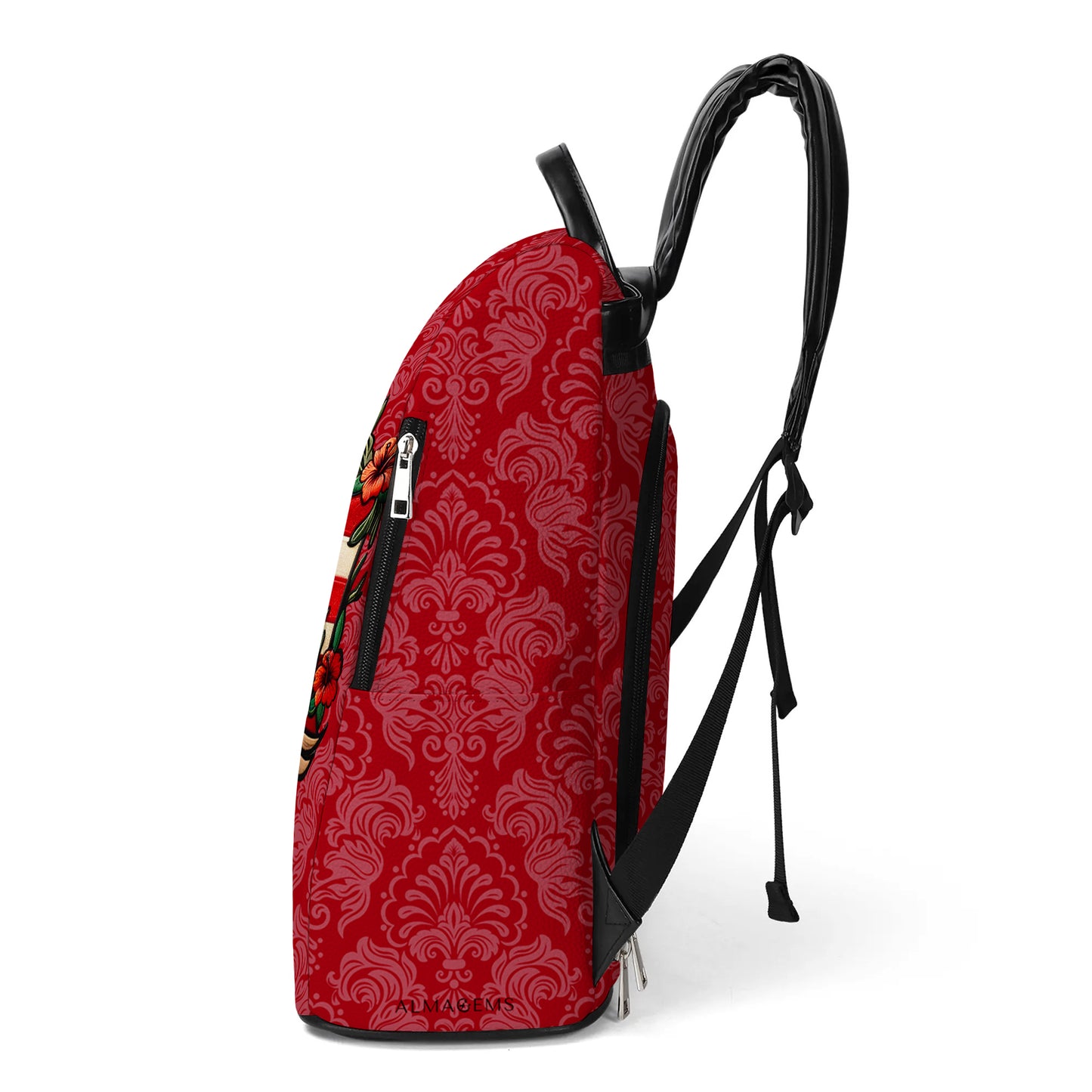 Boricua Hasta La Muerte - Personalized Custom Leather BackPack - HS019_BP