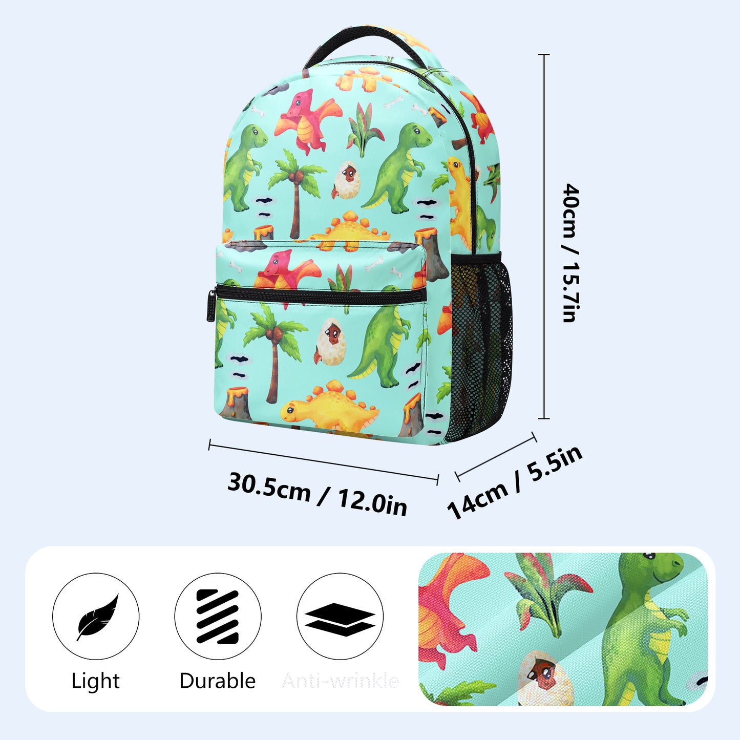 Dinosaure - Sac à dos personnalisé - AA023_CB
