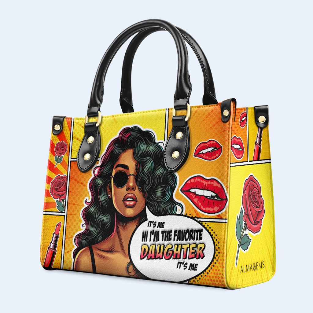 La Fille Préférée - Sac à main en cuir personnalisé - FM012_HB