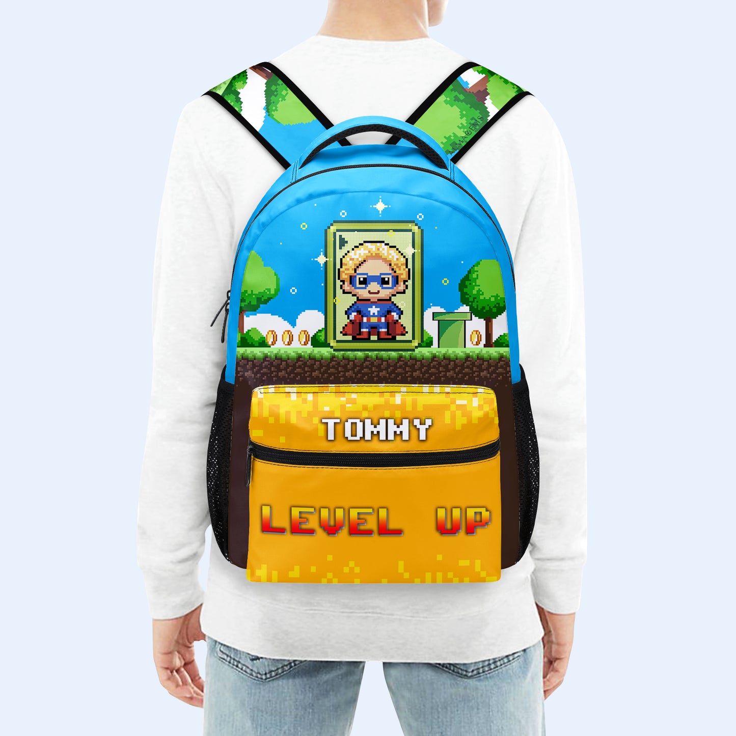 Level Up - Sac à dos personnalisé - QCUS031_CB