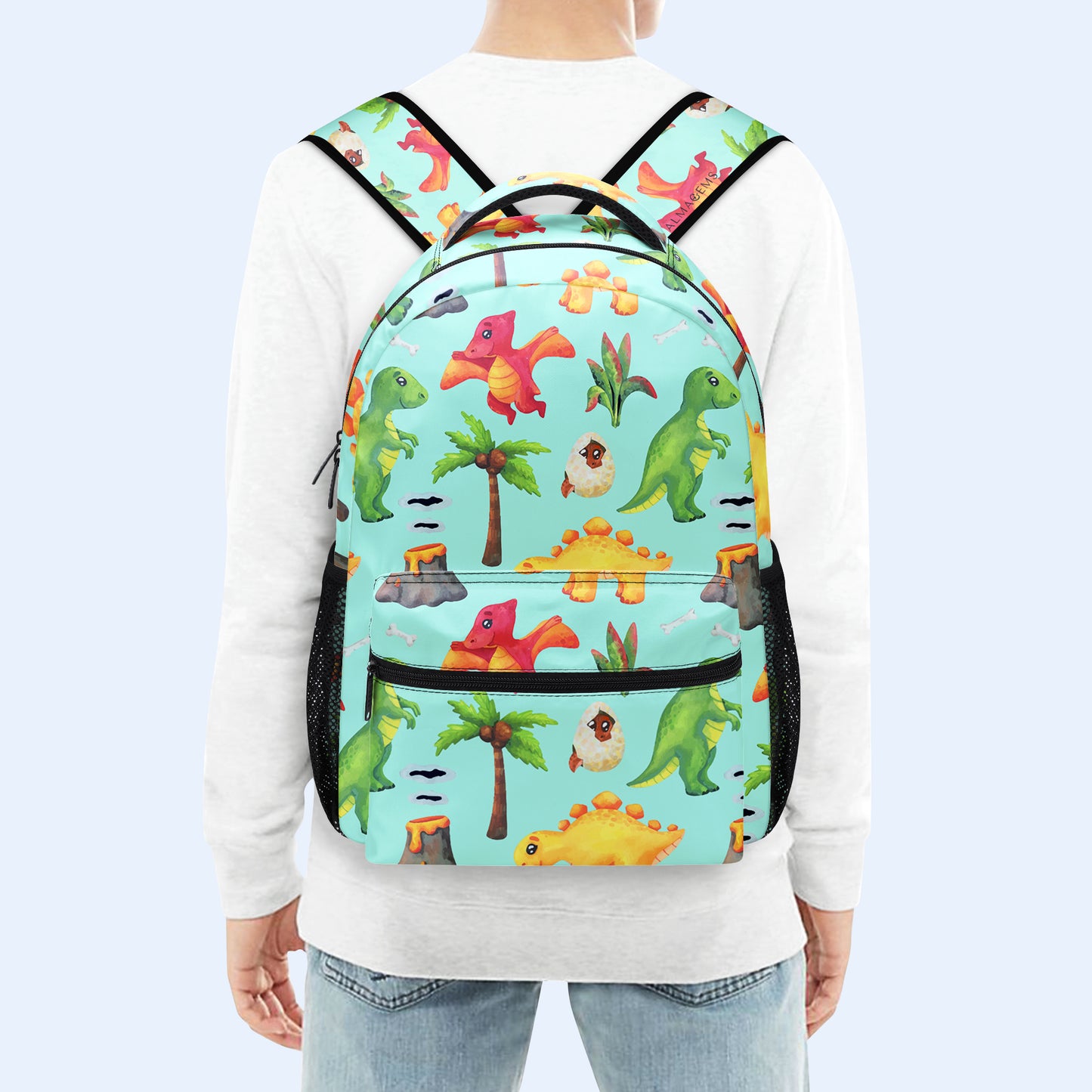 Dinosaure - Sac à dos personnalisé - AA023_CB