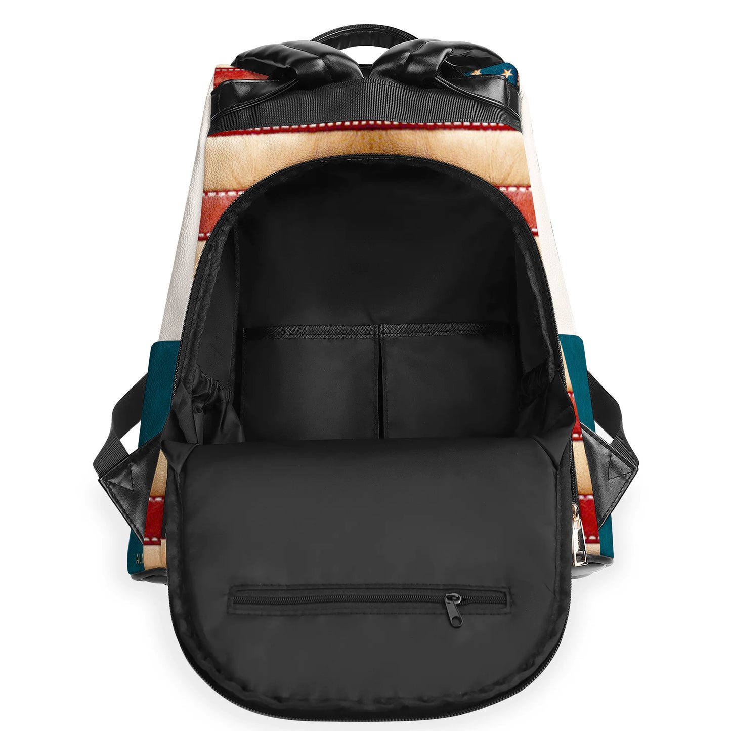 Tres cosas con las que no te metas: mochila de cuero personalizada - BP_CAT03