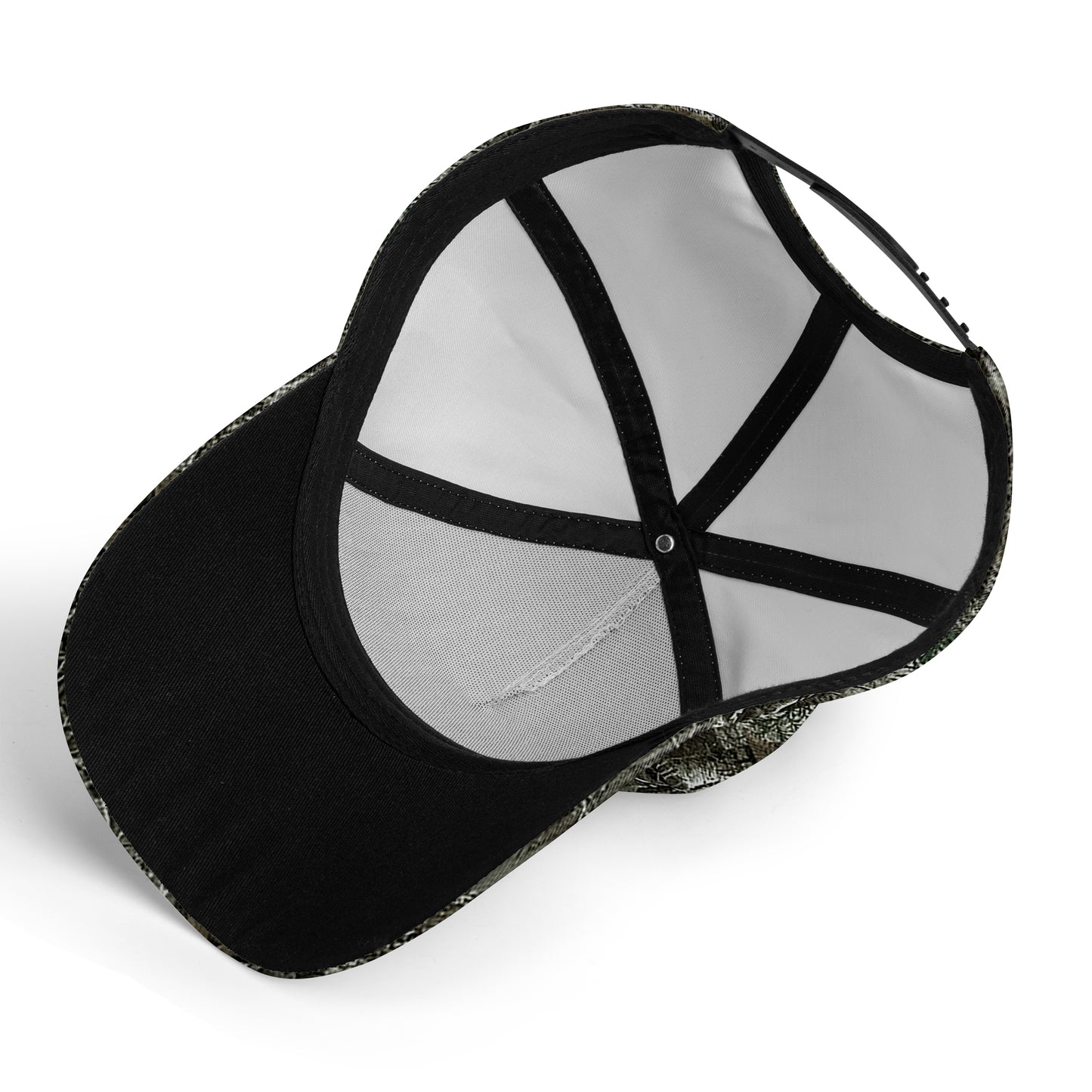 Baddie Energy - Gorra de béisbol personalizada con estampado integral - DG026_BAC