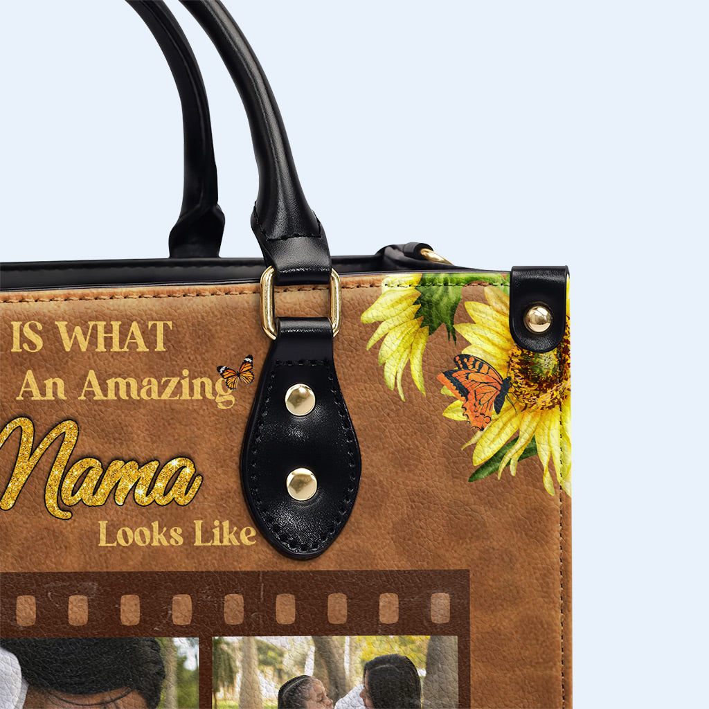 Voici à quoi ressemble un incroyable... - Sac à main en cuir personnalisé - FM013_HB