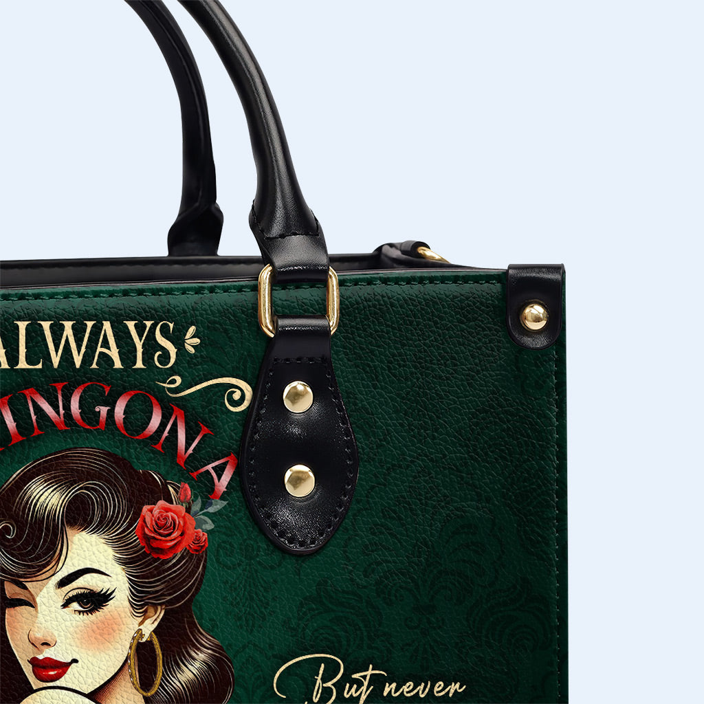 Always CHINGONA - Sac à main en cuir personnalisé - ME067_HB