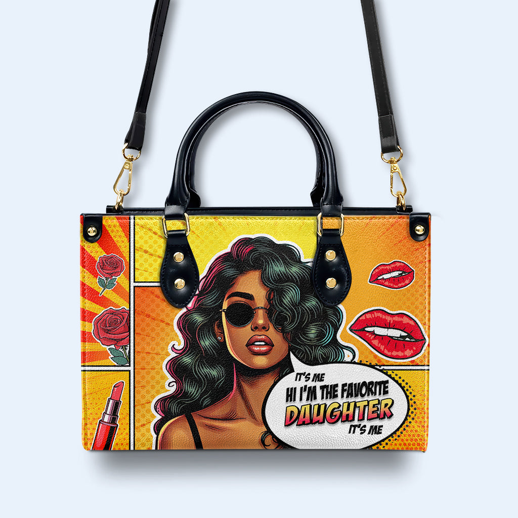La Fille Préférée - Sac à main en cuir personnalisé - FM012_HB
