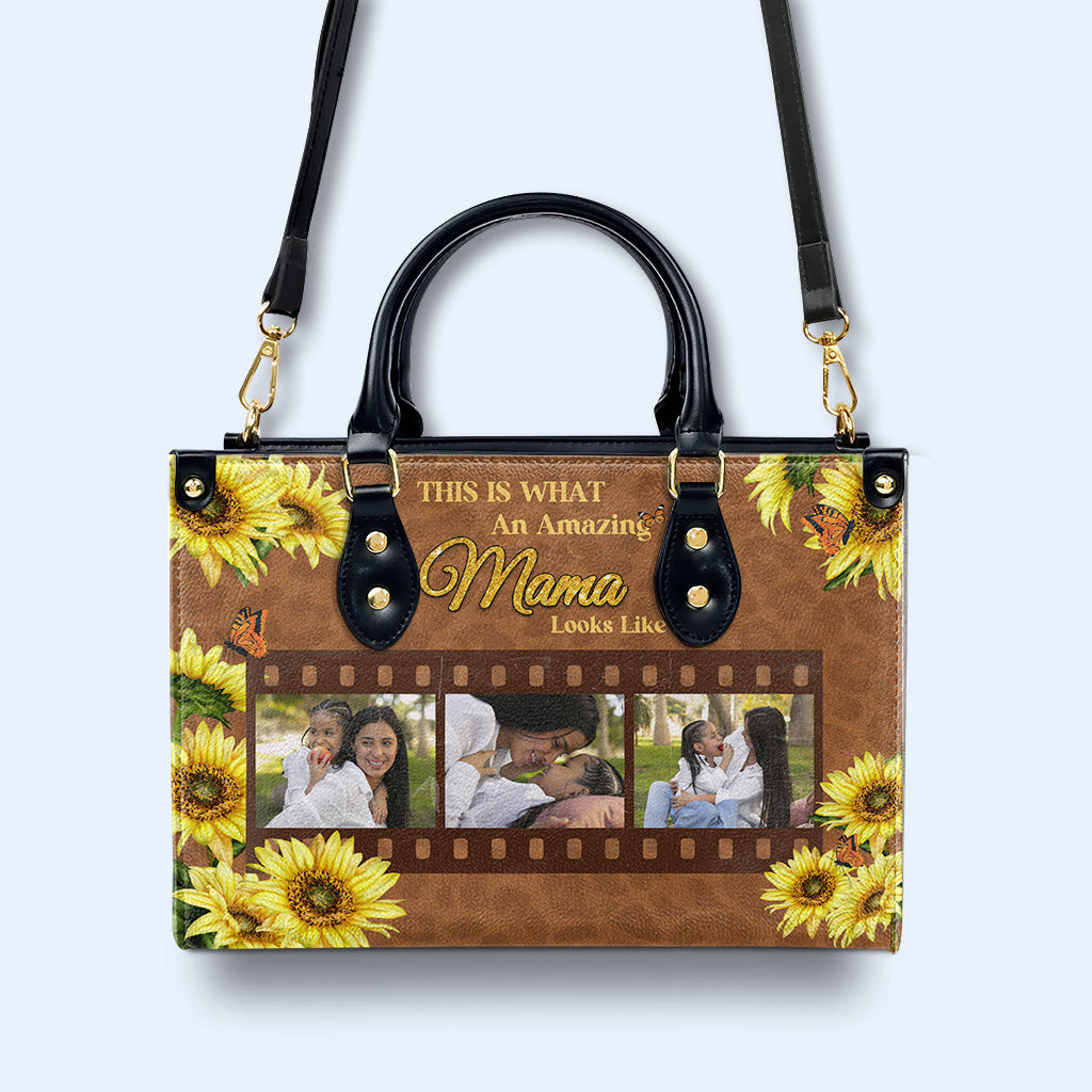 Voici à quoi ressemble un incroyable... - Sac à main en cuir personnalisé - FM013_HB