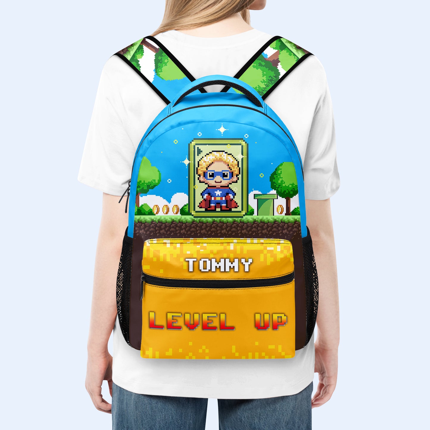 Level Up - Sac à dos personnalisé - QCUS031_CB