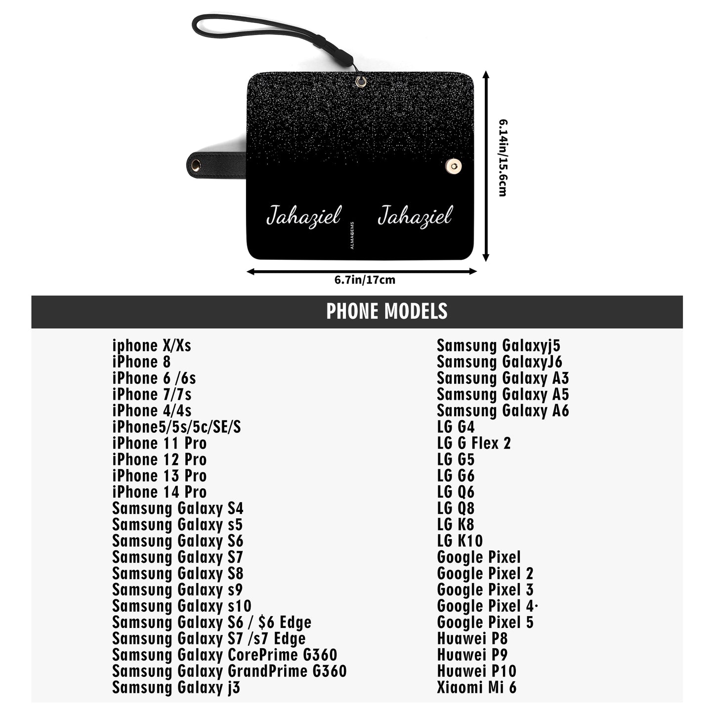 Essential - Phone Leather Wallet - A001_PW