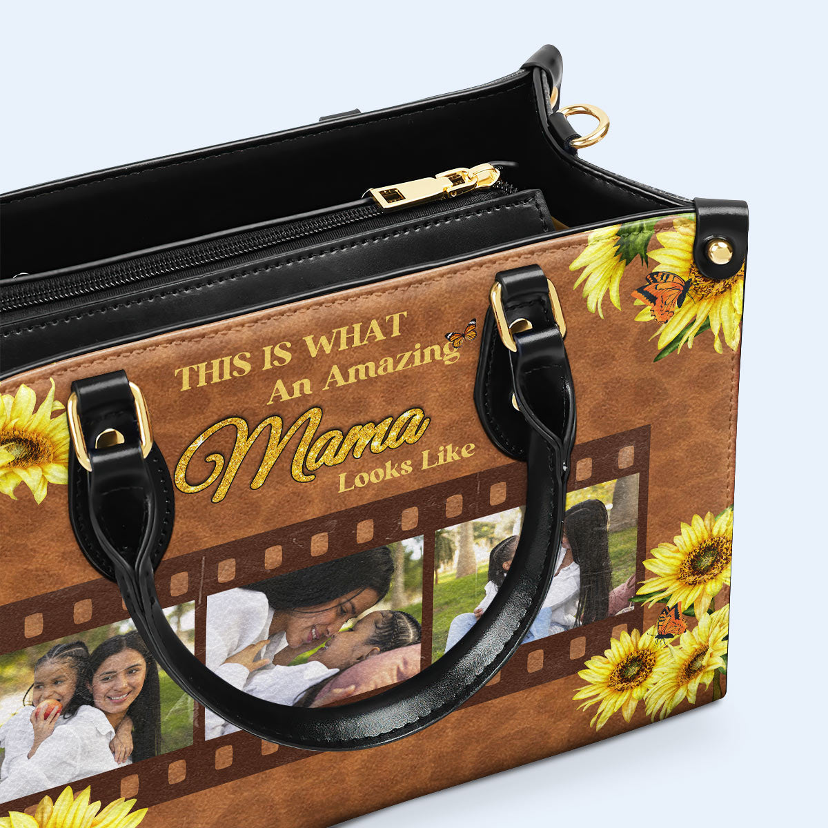 Voici à quoi ressemble un incroyable... - Sac à main en cuir personnalisé - FM013_HB