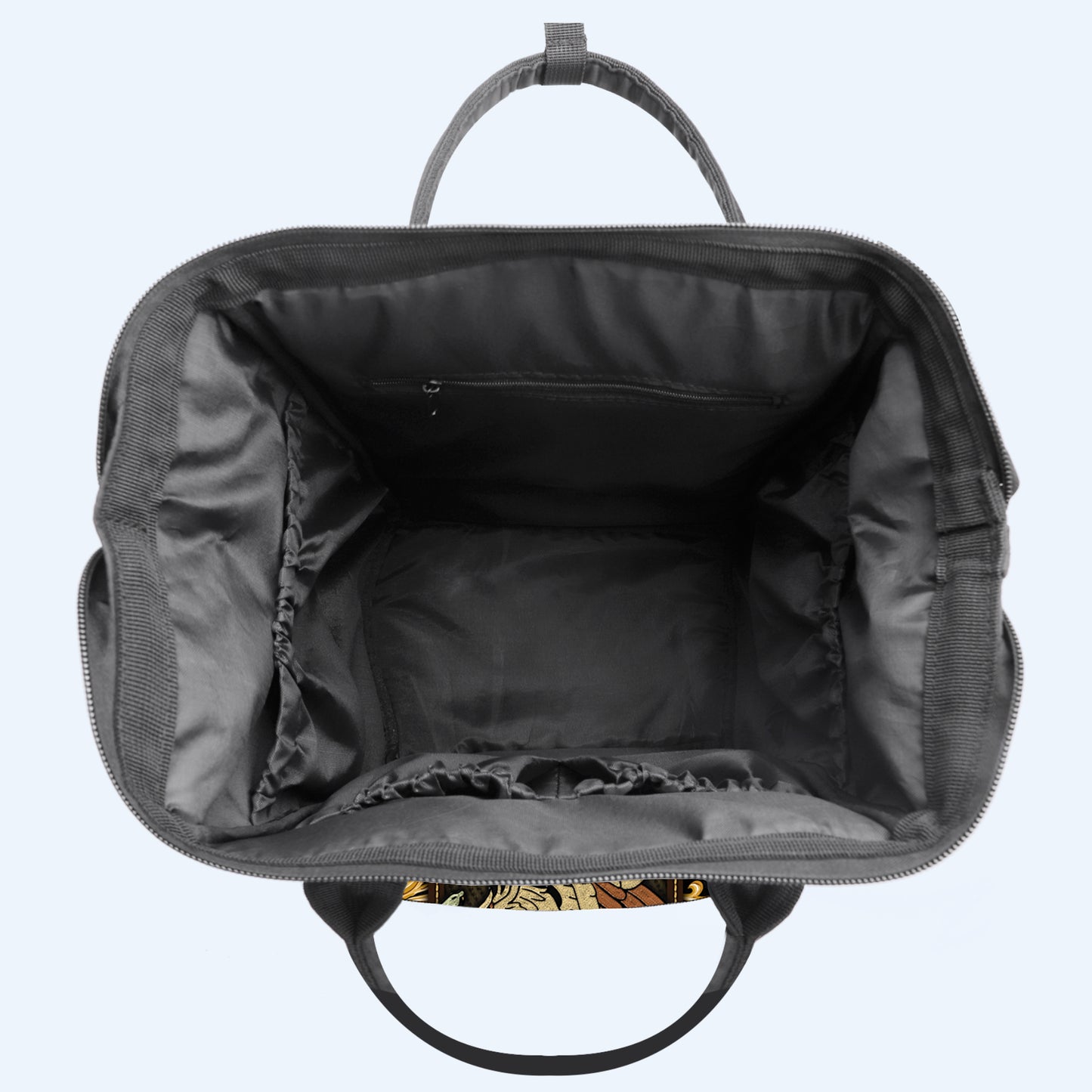 The Golden Eagle - Personalized Custom Duckbilled Travel Backpack - ME007_DKB