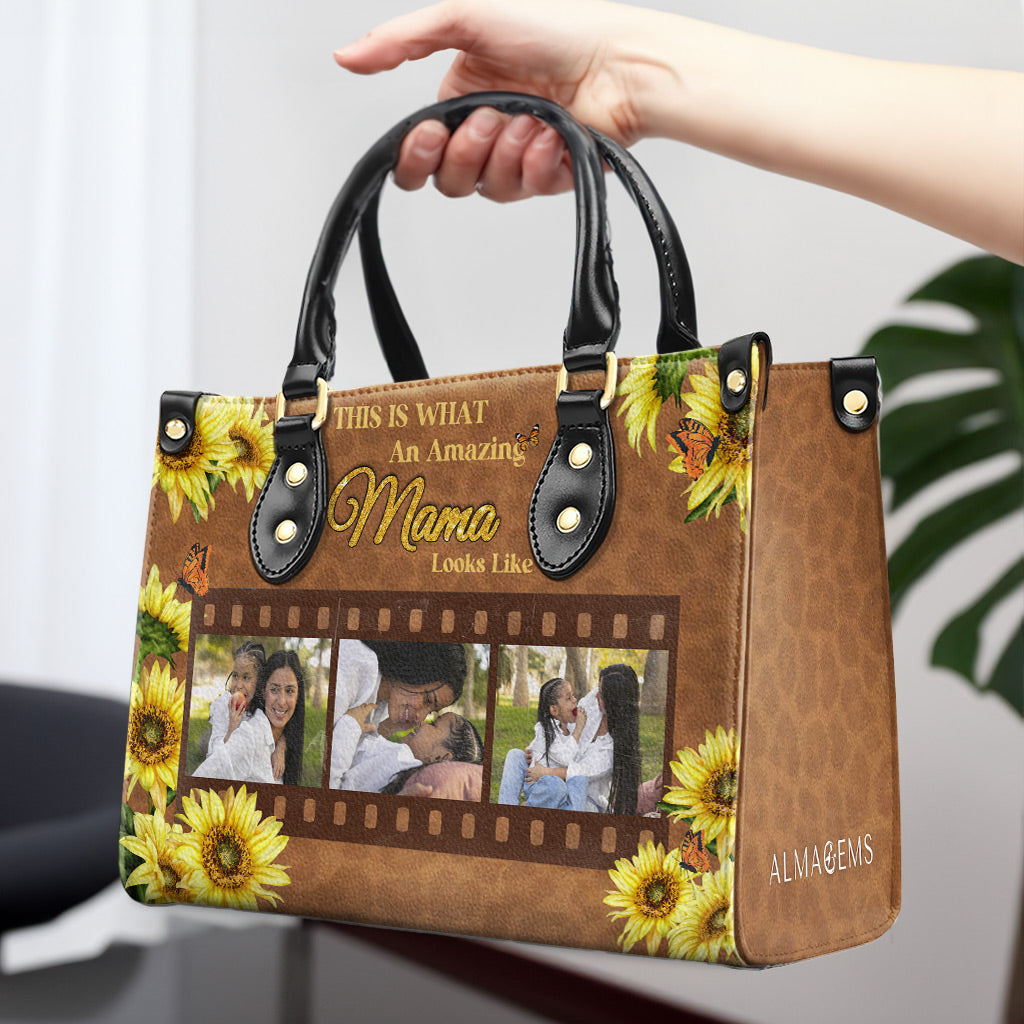 Voici à quoi ressemble un incroyable... - Sac à main en cuir personnalisé - FM013_HB