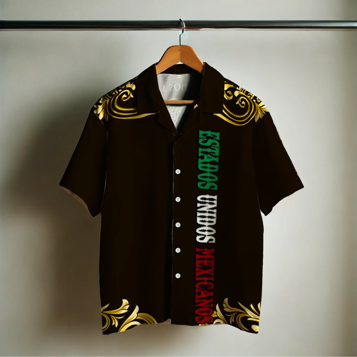 Estados Unidos Mexicanos - Chemise hawaïenne unisexe personnalisée personnalisée - HW_MX12