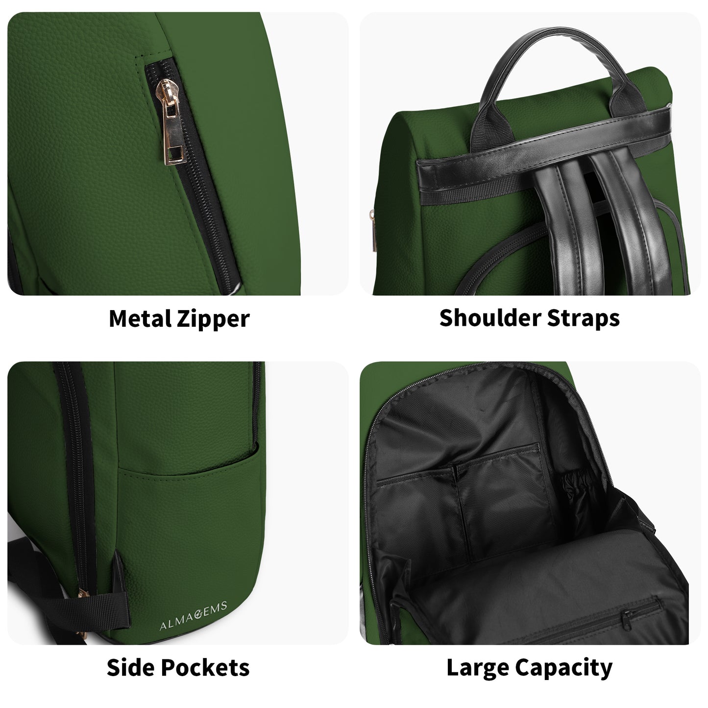 Essential - Mochila de piel - A001_BP