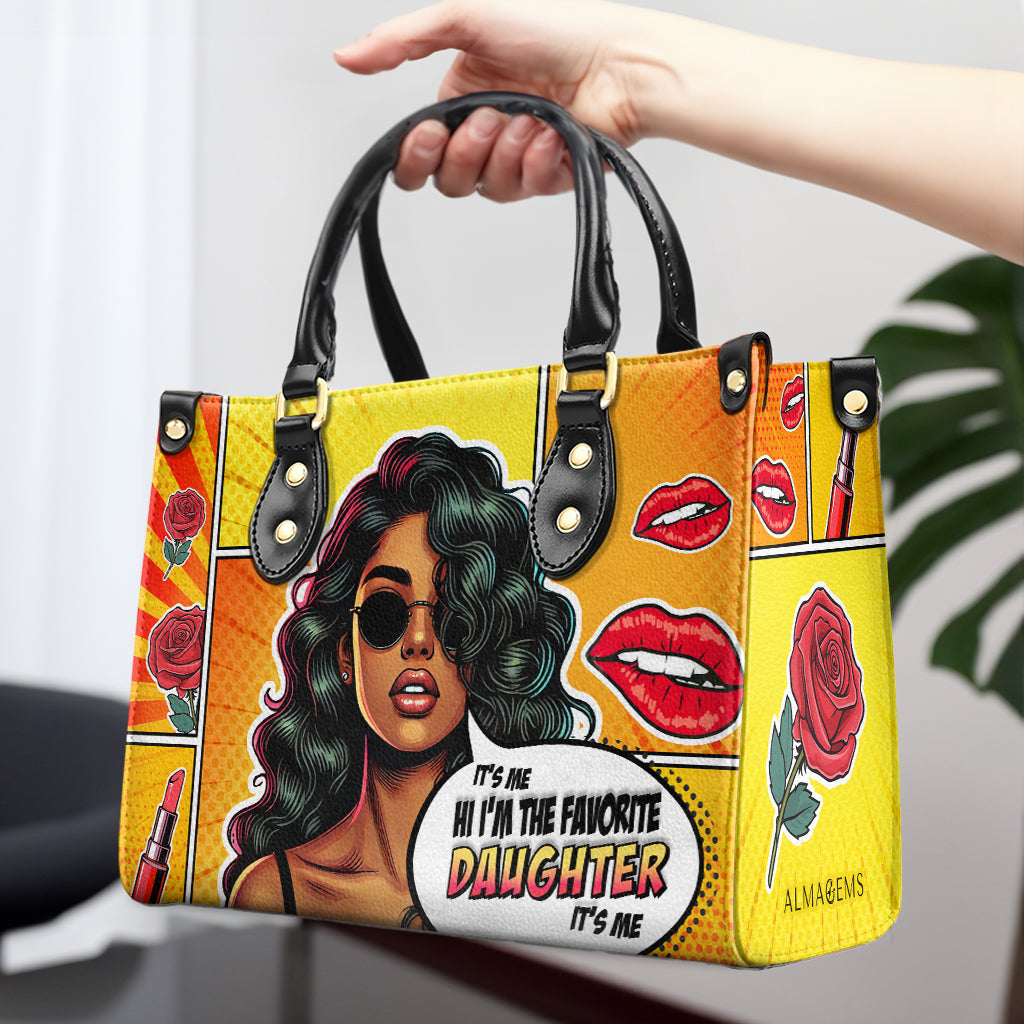 La Fille Préférée - Sac à main en cuir personnalisé - FM012_HB