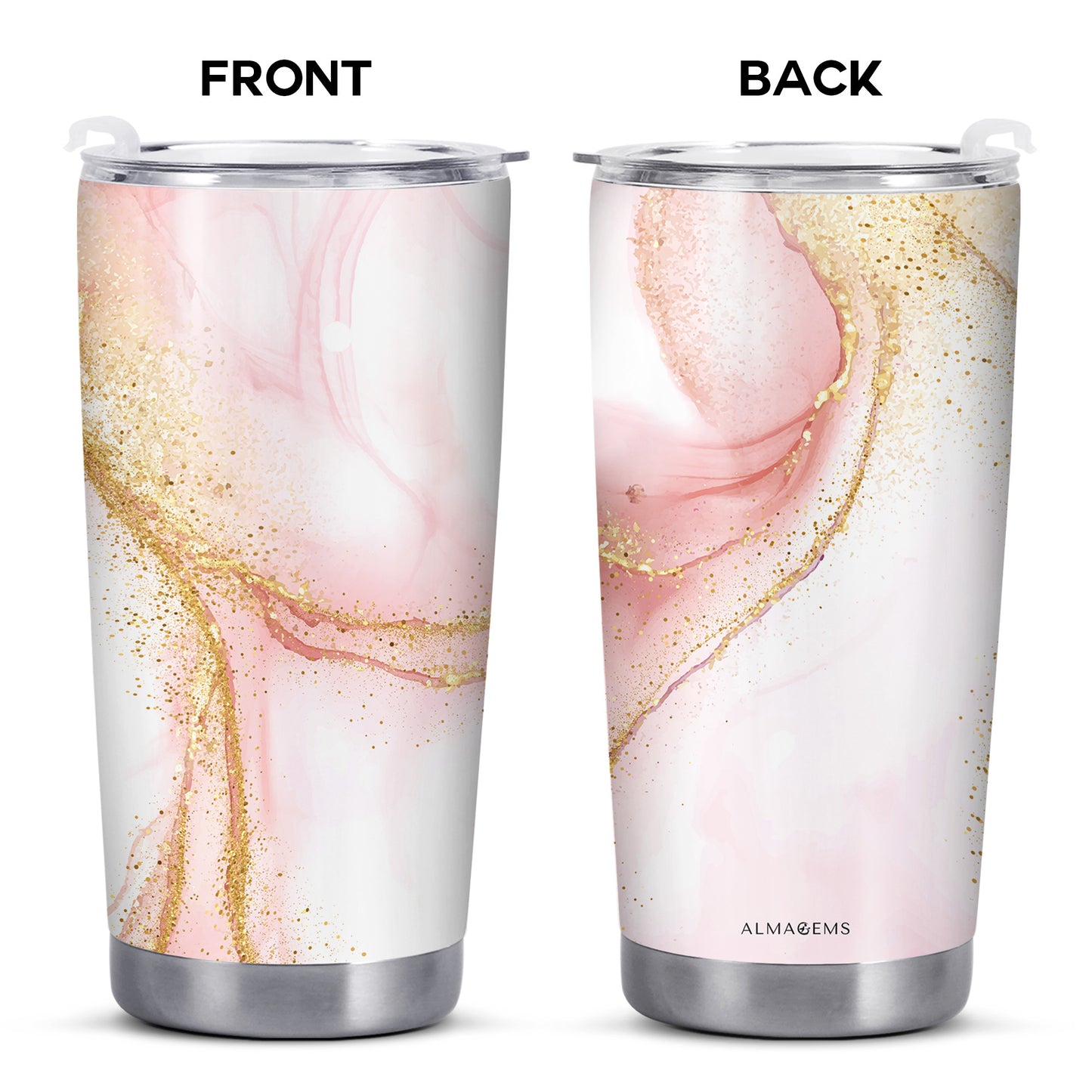 Essential - Stainless Steel Tumbler 20oz 30oz - A001_TB