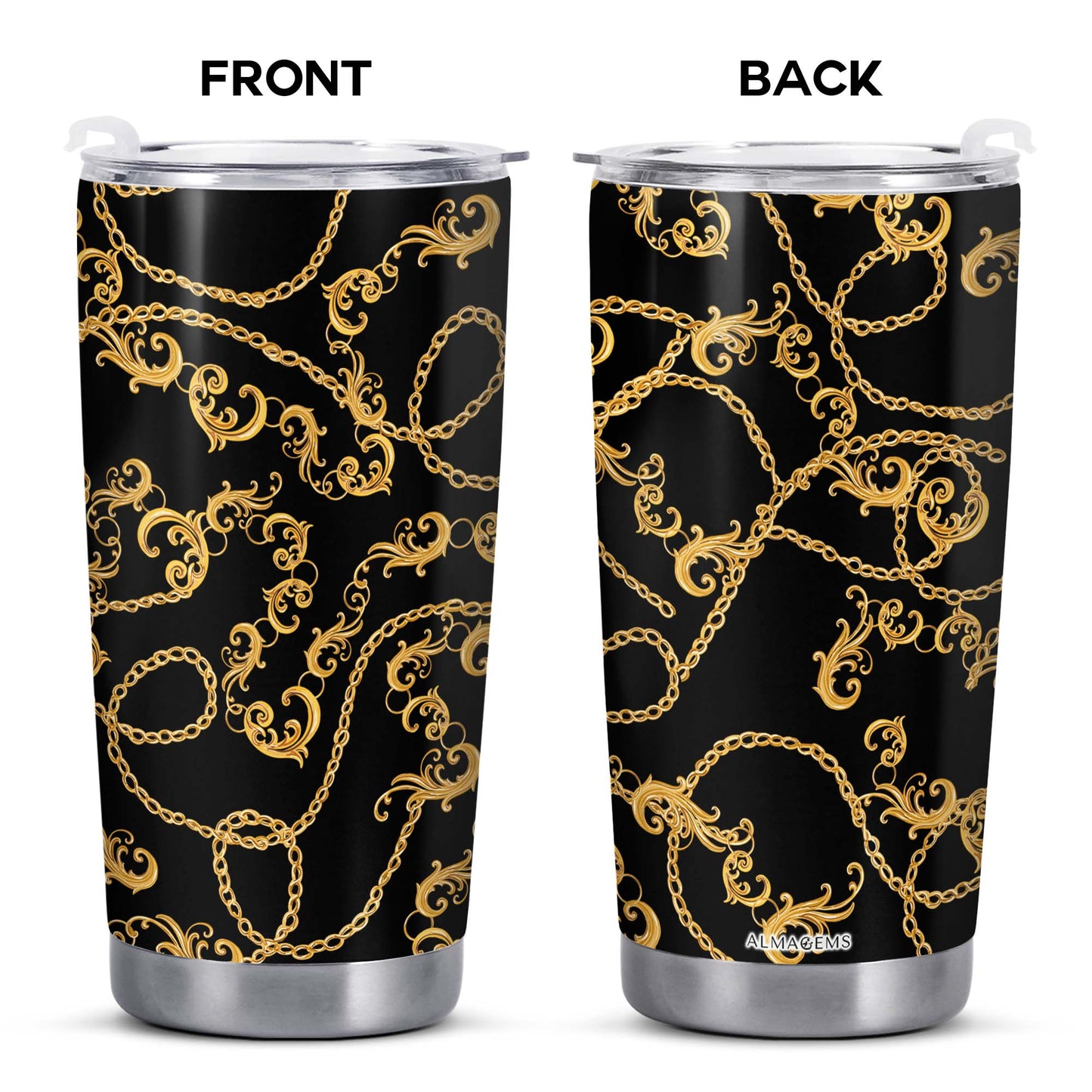 Essential - Stainless Steel Tumbler 20oz 30oz - A002_TB