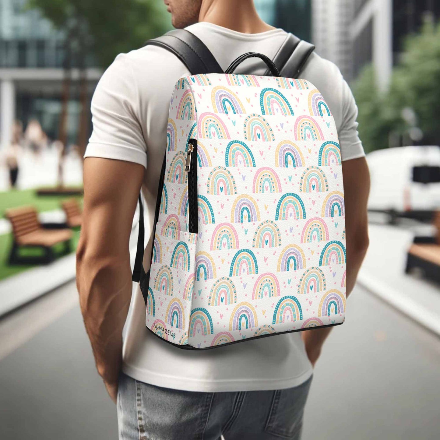Essential - Mochila de piel - A003_BP