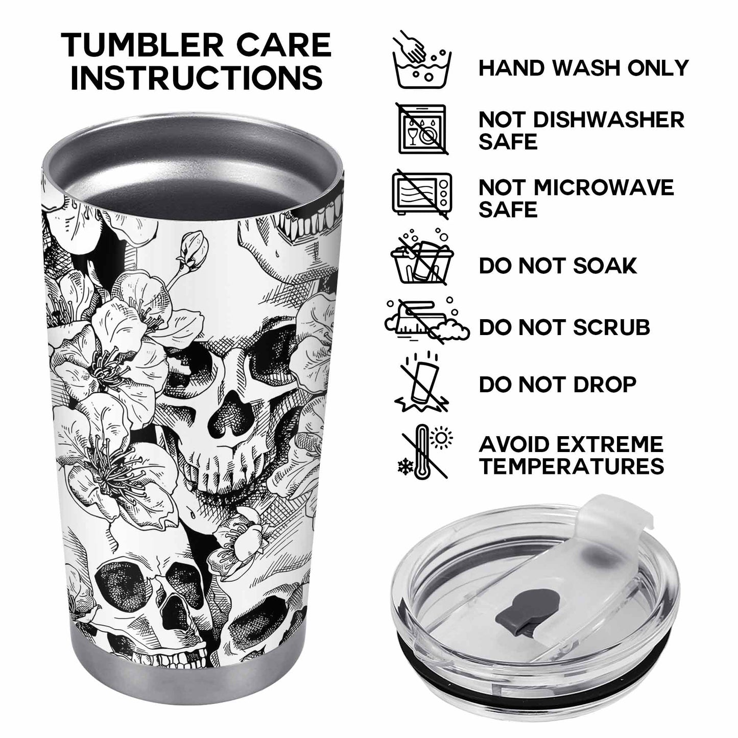 Essential - Gobelet en acier inoxydable 20 oz 30 oz - AA002_TB
