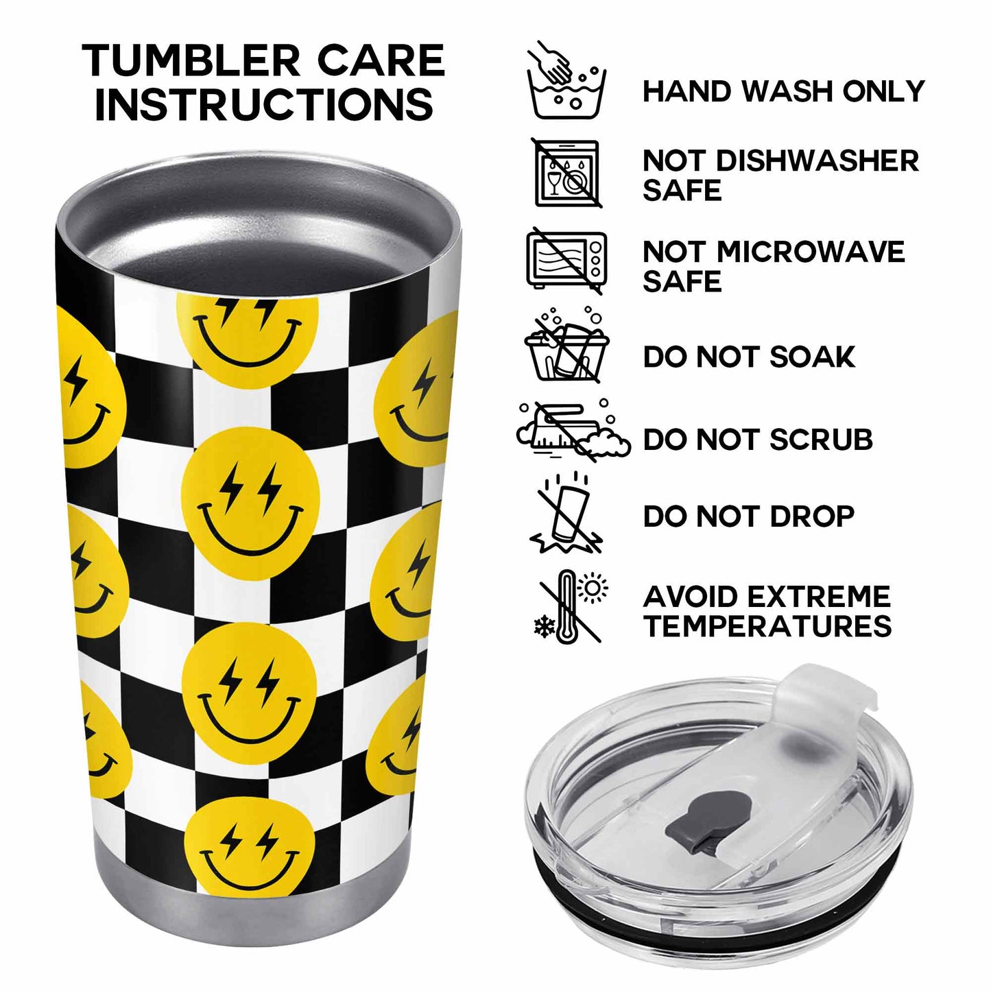 Essential - Stainless Steel Tumbler 20oz 30oz - AA007_TB